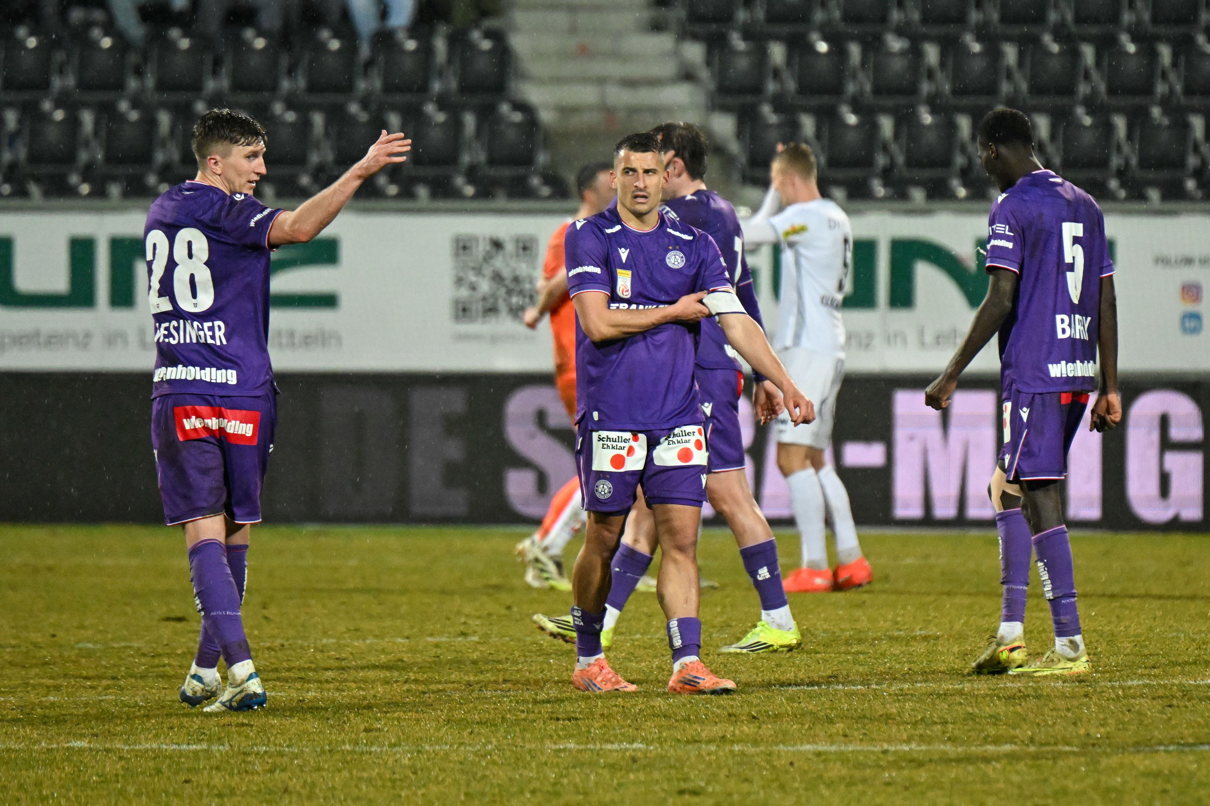 Philipp Wiesinger (links) könnte die Wiener Austria im Sommer ablösefrei verlassen. 