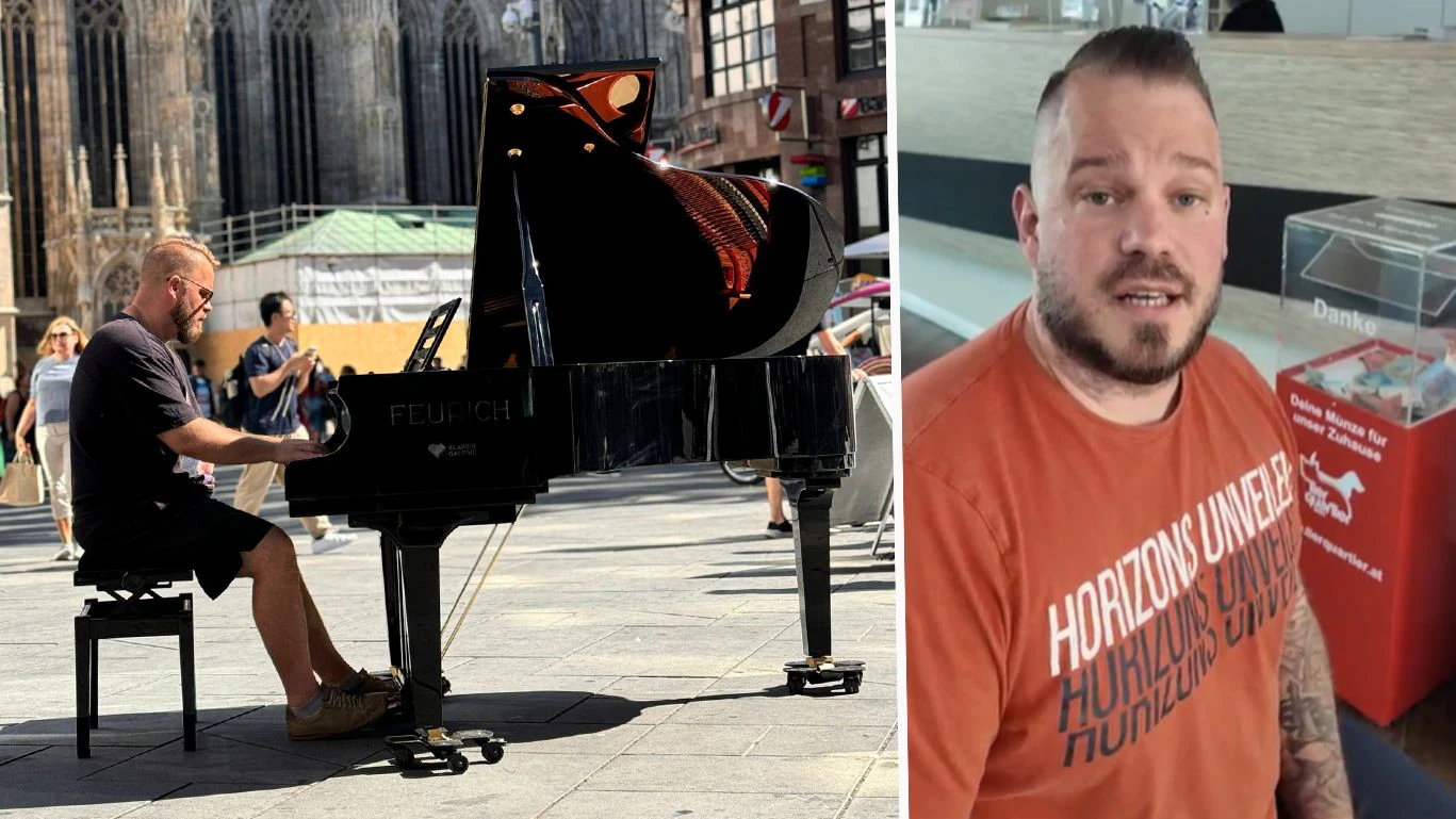 Behörde straft Piano-Spieler ab, Fans zahlen Strafe