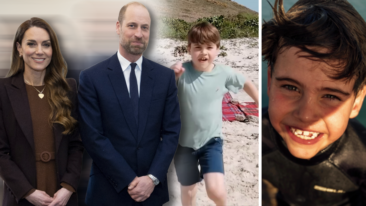 Prinz Louis hatte Geburtstag - William und Kate melden sich.