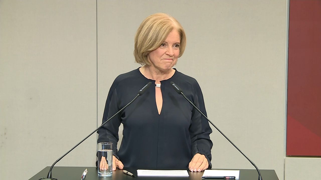 Interimistische Generaldirektorin Ingrid Thurnher gab eine Pressekonferenz.