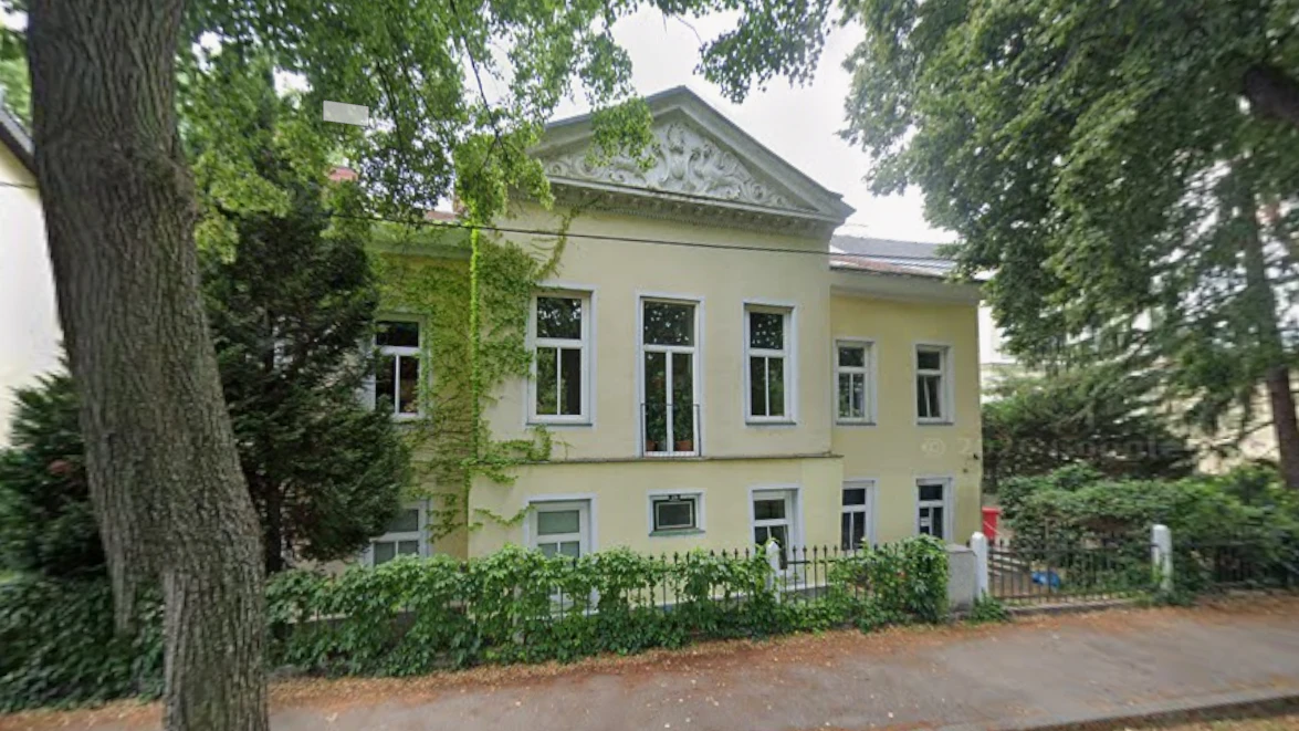 In diesem Haus in Purkersdorf ist der Kindergarten.