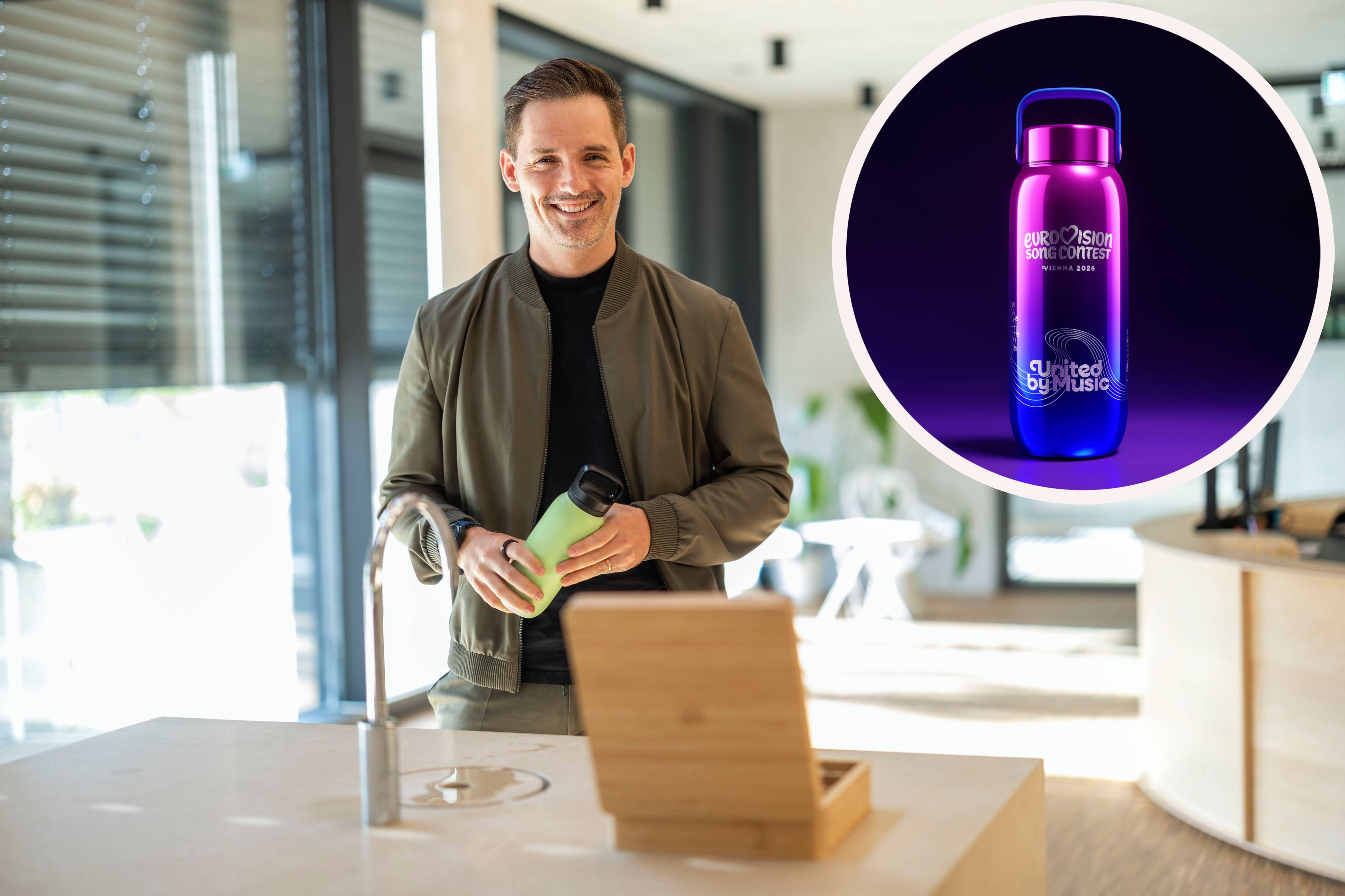 Heute.at - Großer ESC-Deal – eigene Song-Contest-Flasche für Wien