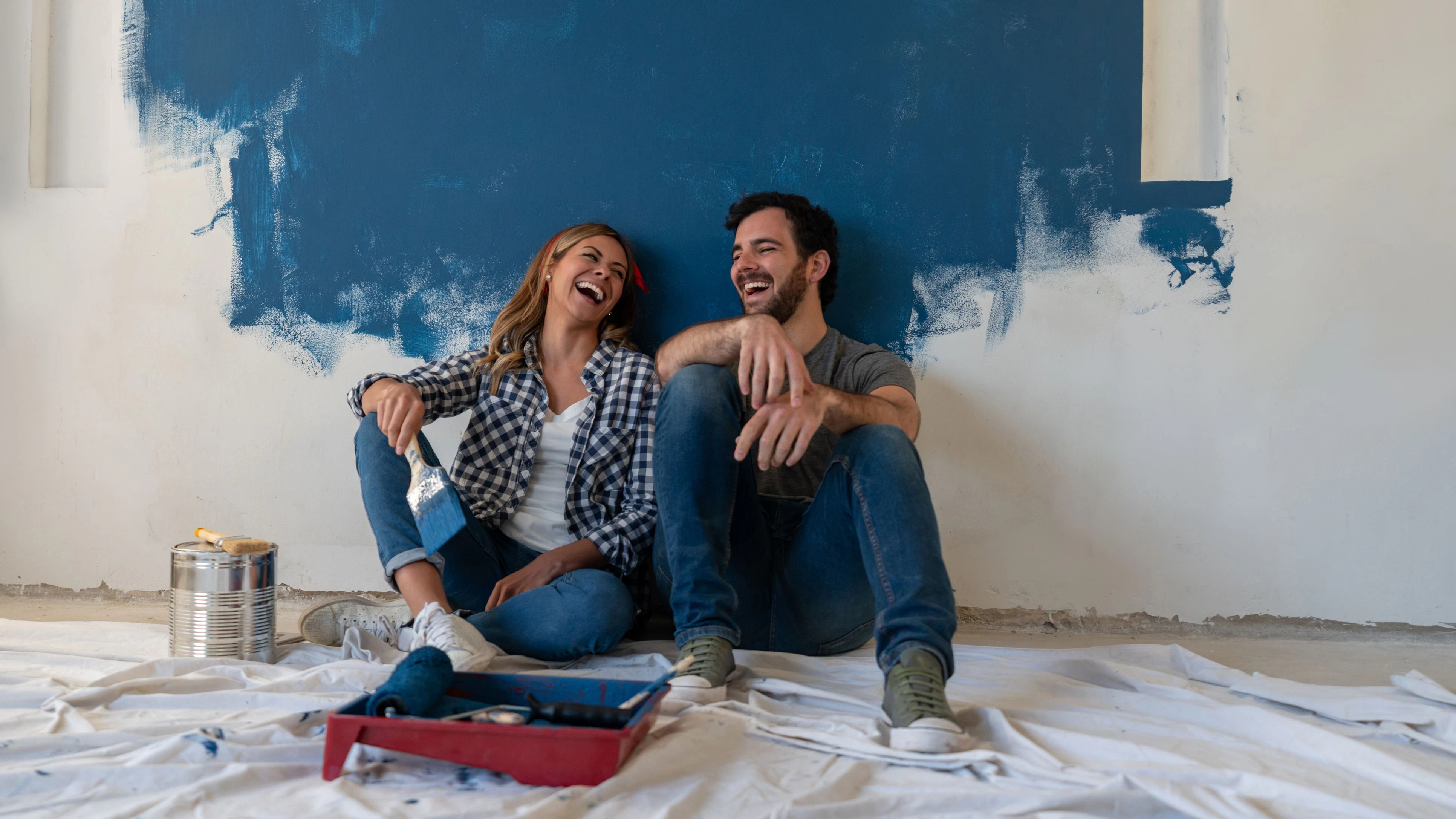 Wandfarben-Wirkung...