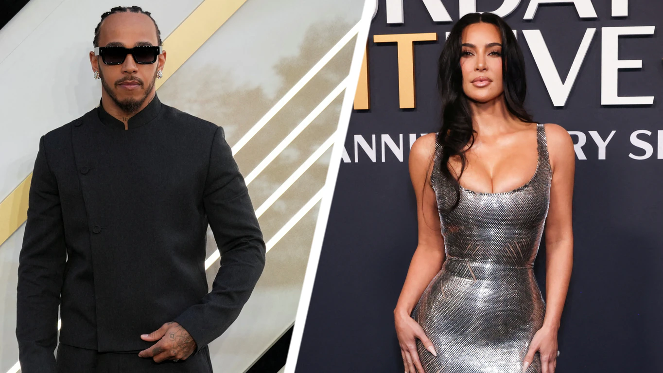 Lewis Hamilton und Kim Kardashian zeigen sich ganz verliebt.