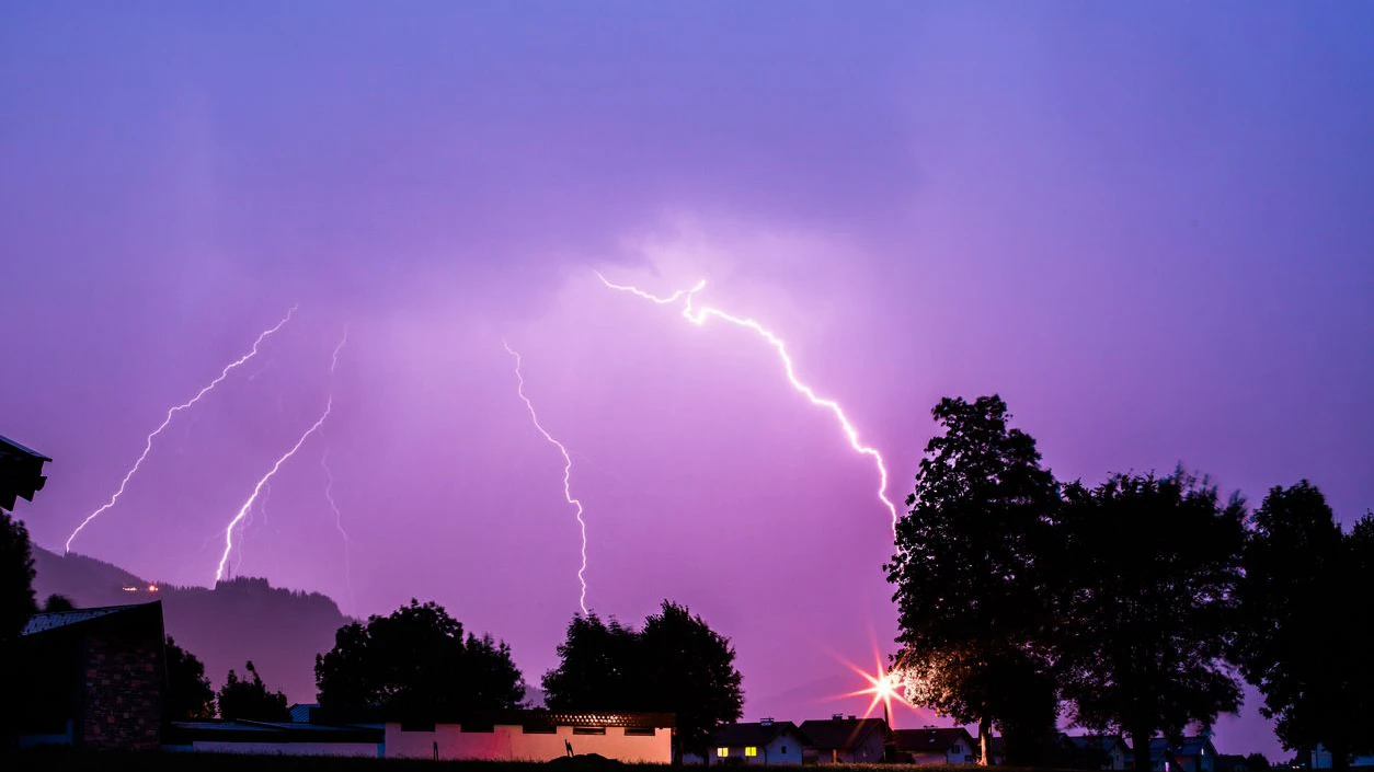 Mancherorts könnten in den kommenden Tagen Gewitter niedergehen. 