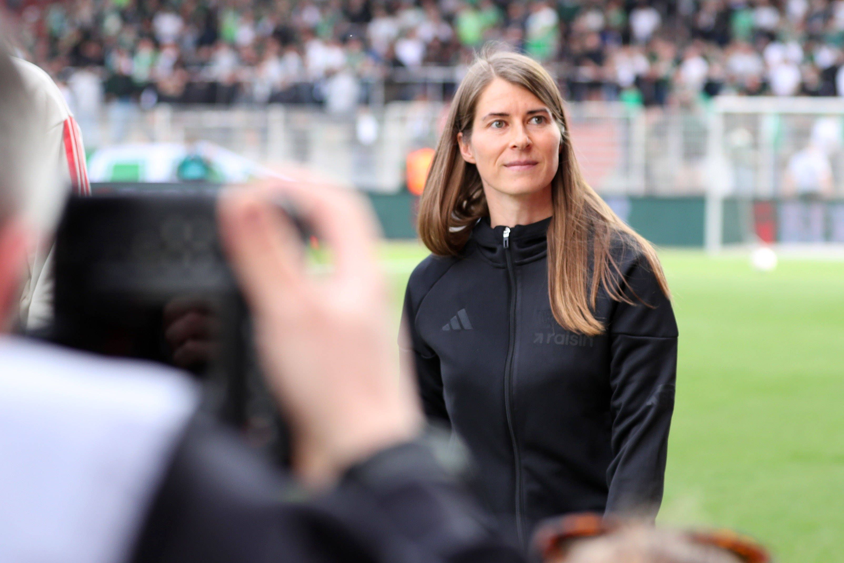 Marie-Louise Eta ist Trainerin von Union Berlin. 