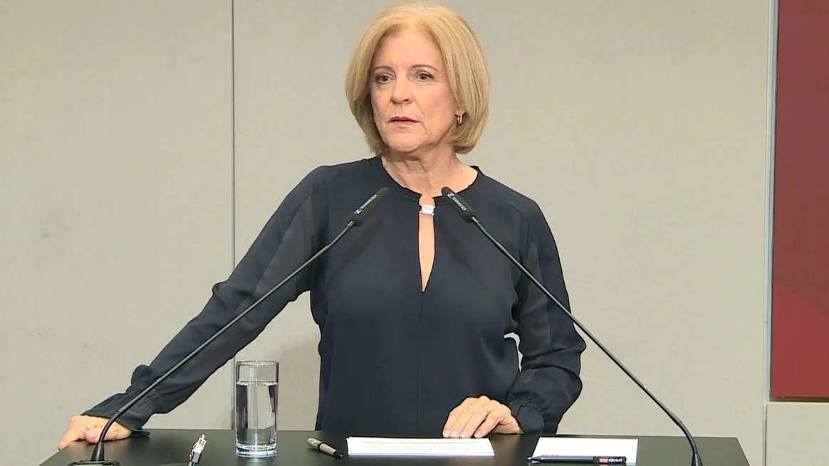 ORF-Chefin Thurnher hat klare Worte beim Pressegespräch.