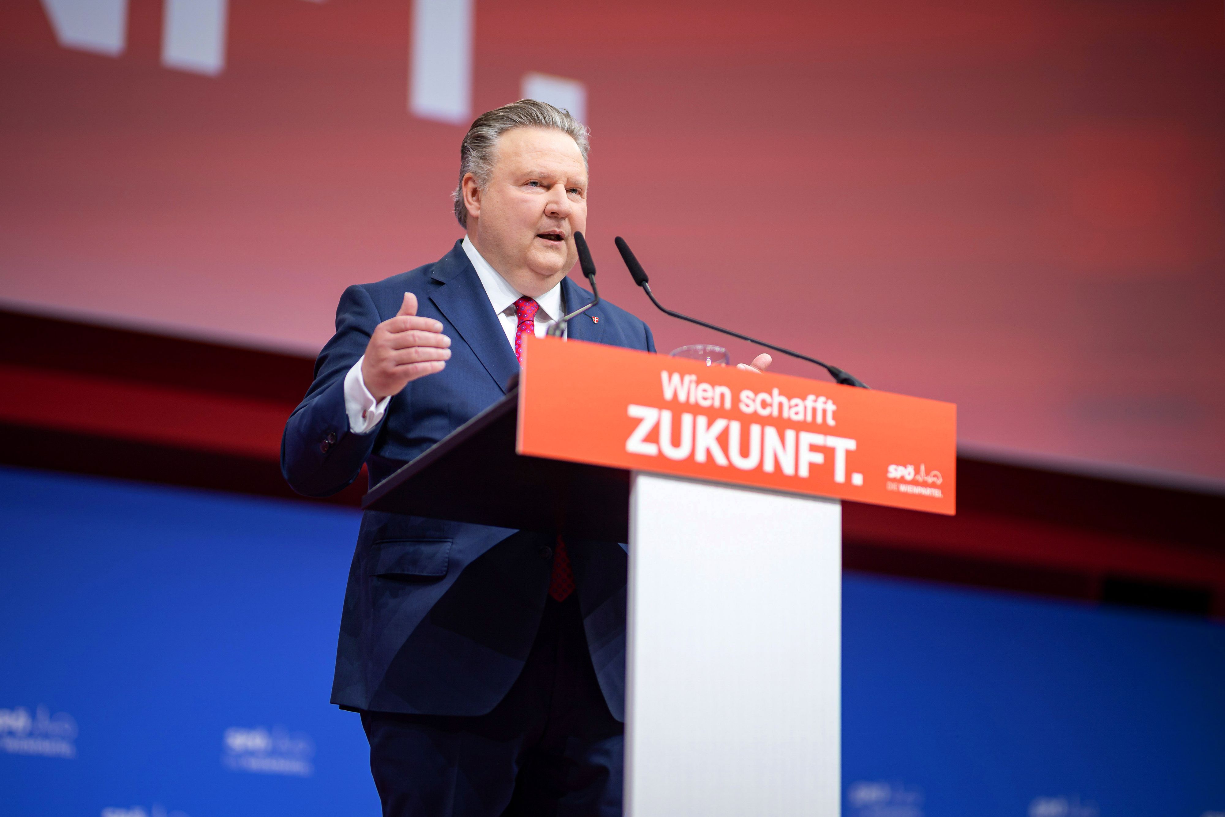 Bürgermeister Michael Ludwig sprach über Internationales, Gesundheitssystem, Wirtschaftsstandort, Kultur und Wohnen.