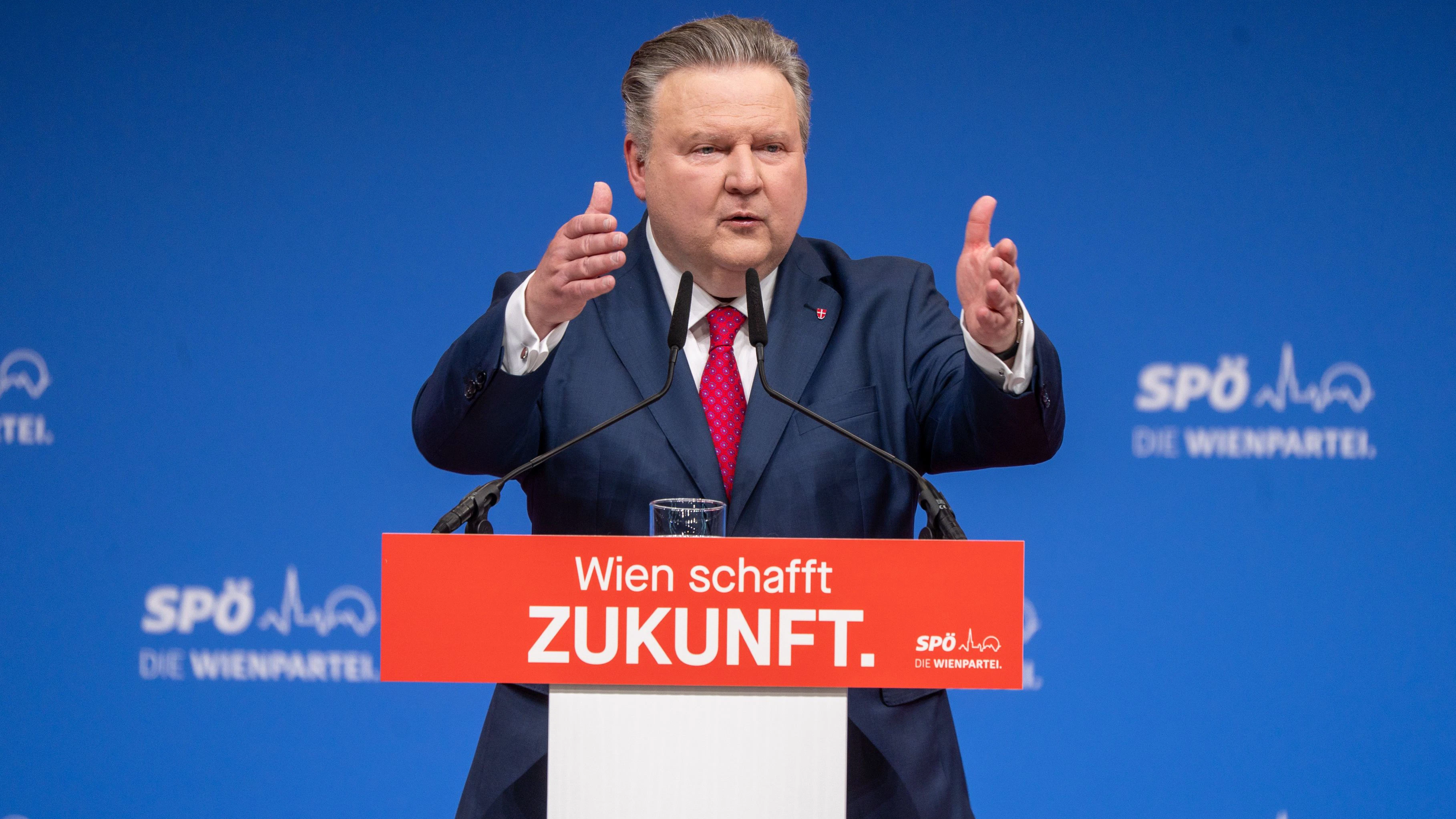 Bürgermeister Michael Ludwig wurde als SPÖ-Wien-Obmann wiedergewählt.