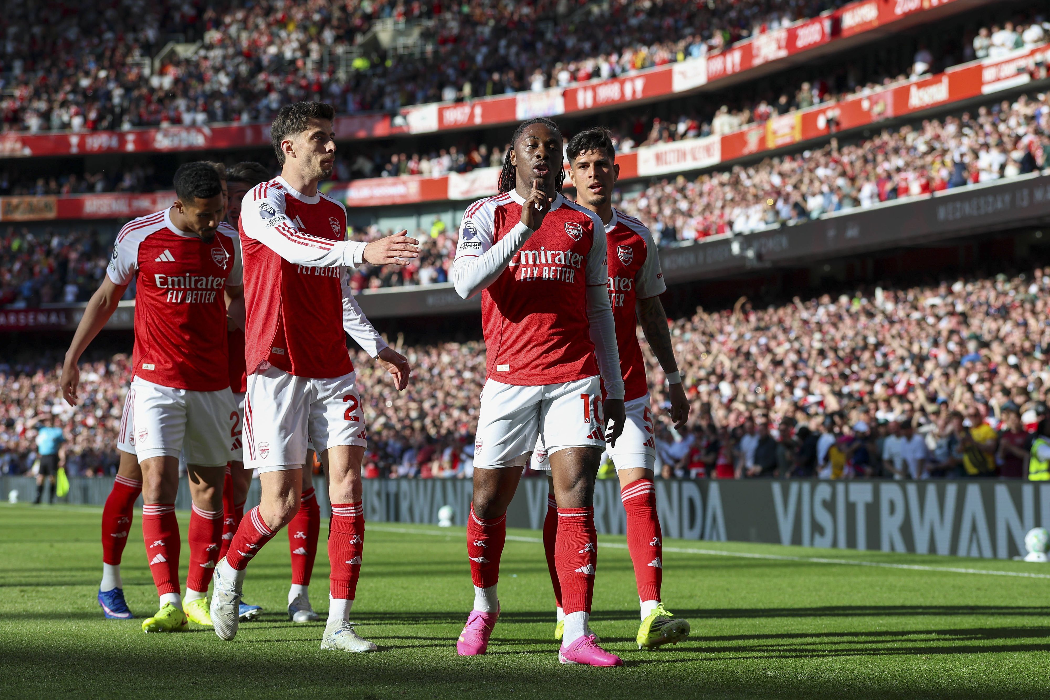 Eberechi Eze erzielte den Siegtreffer. 