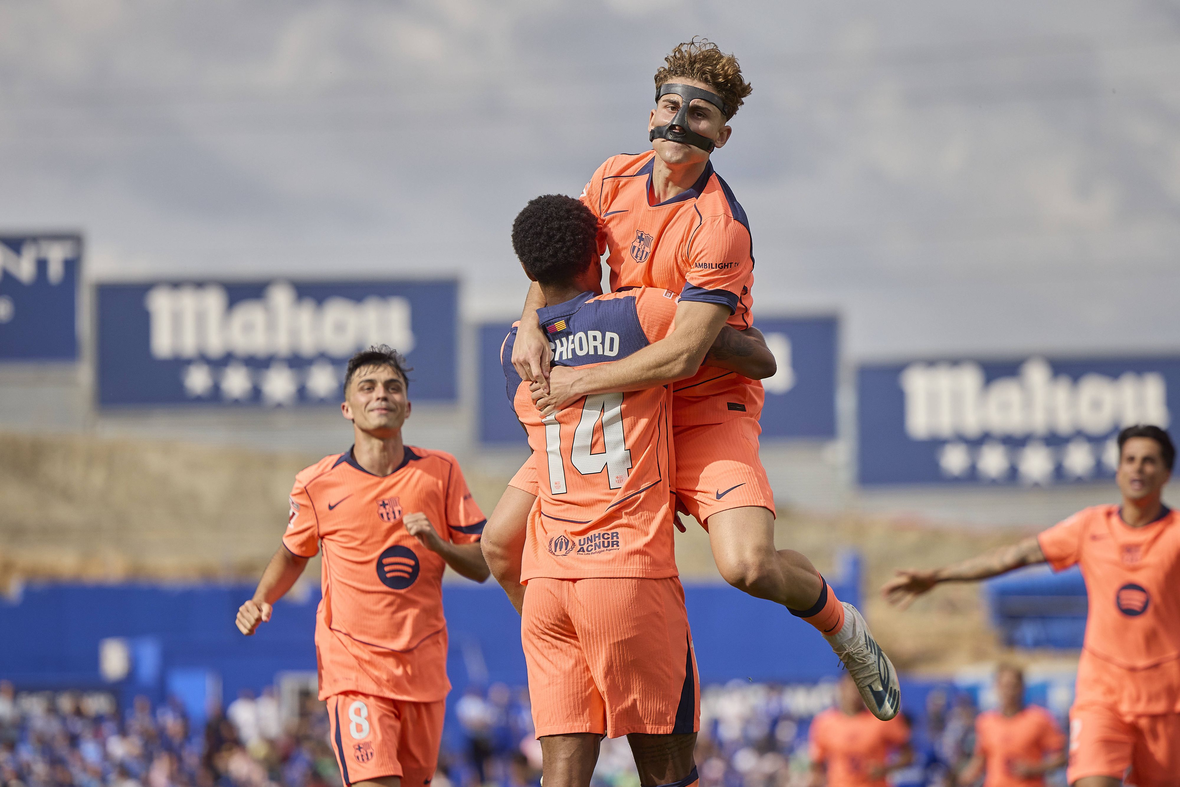 Fermin Lopez erzielte das wichtige 1:0-Tor. 