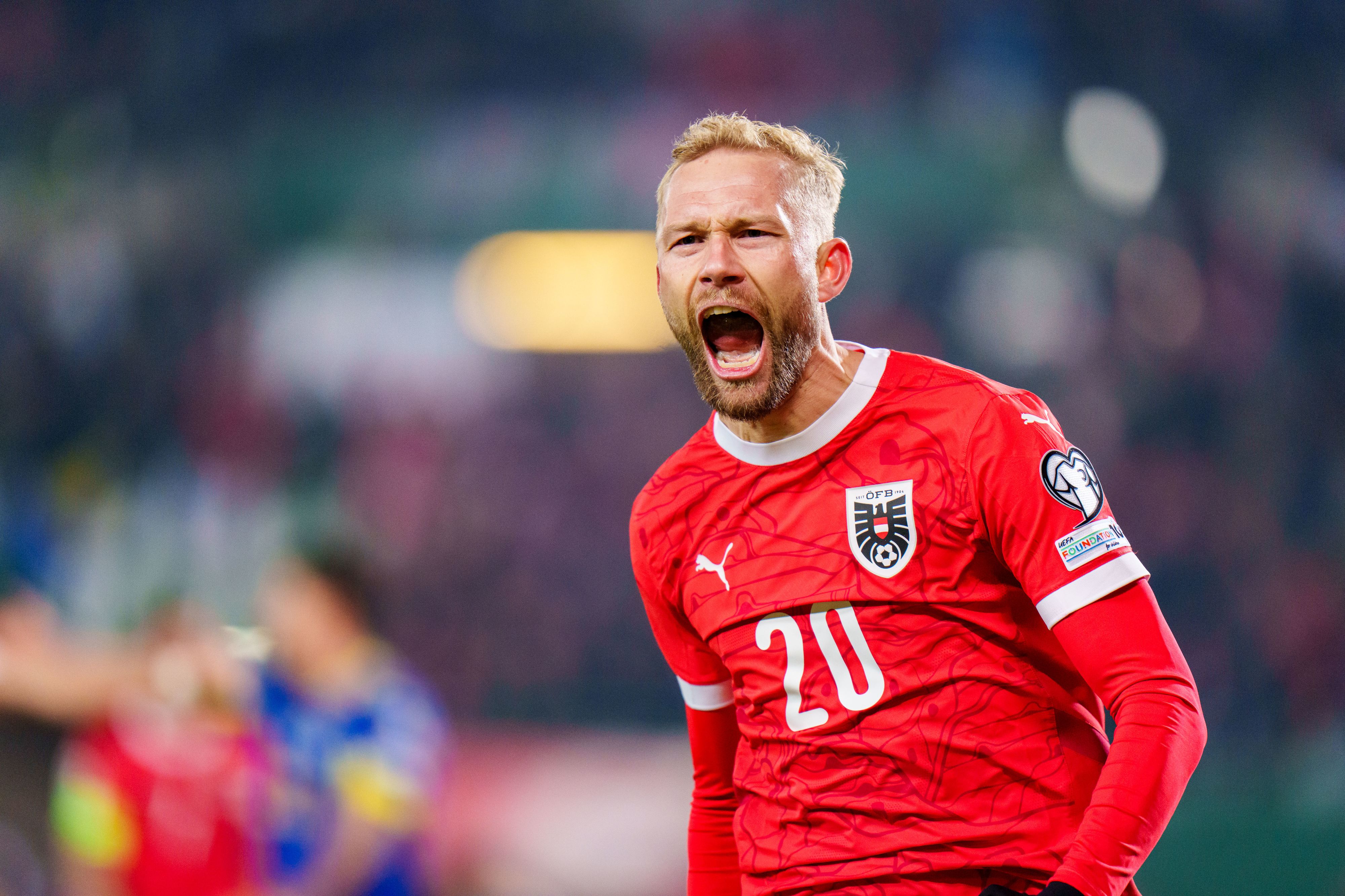 ÖFB-Ass Konradl Laimer. 