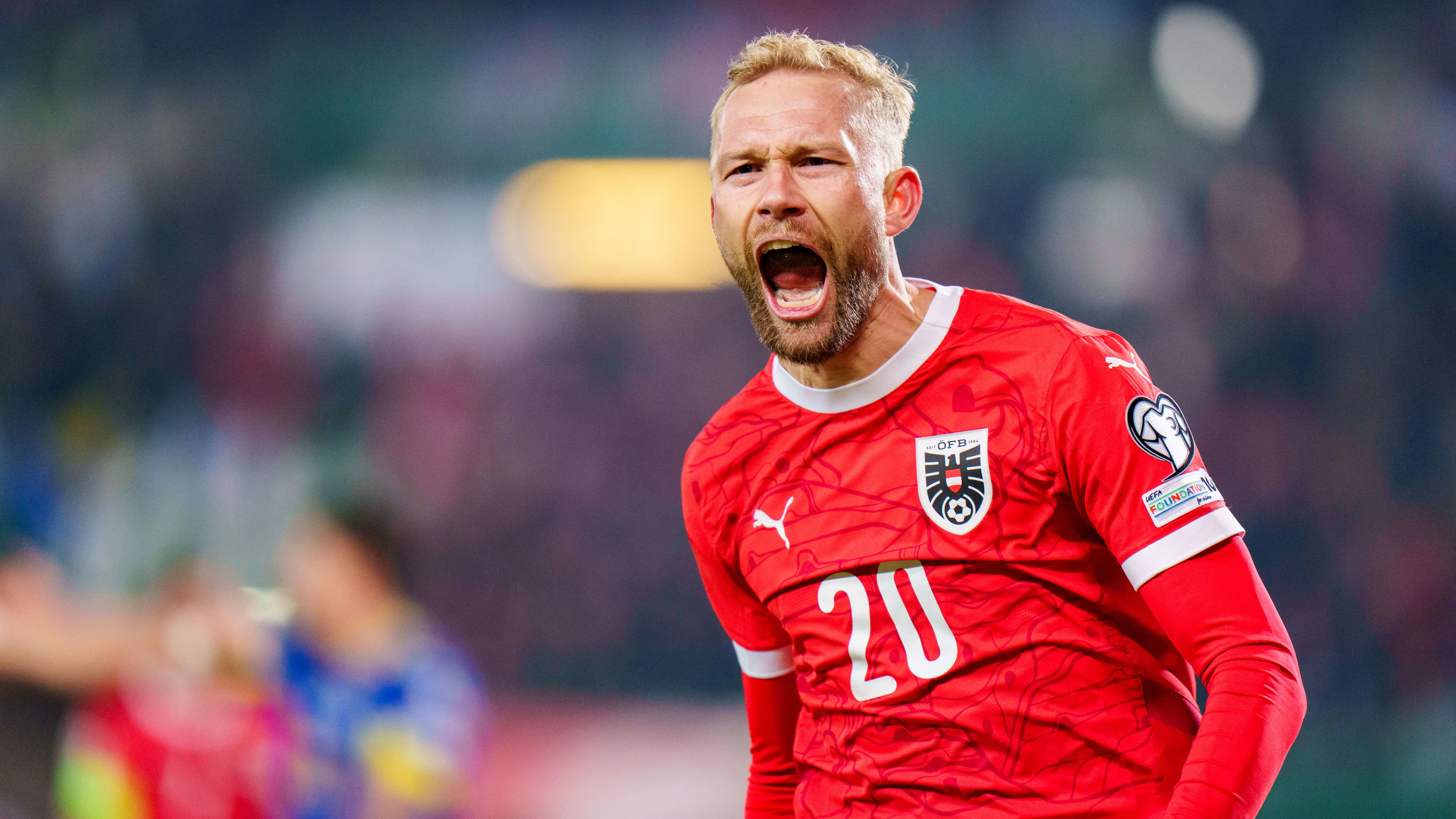 ÖFB-Ass Konradl Laimer. 