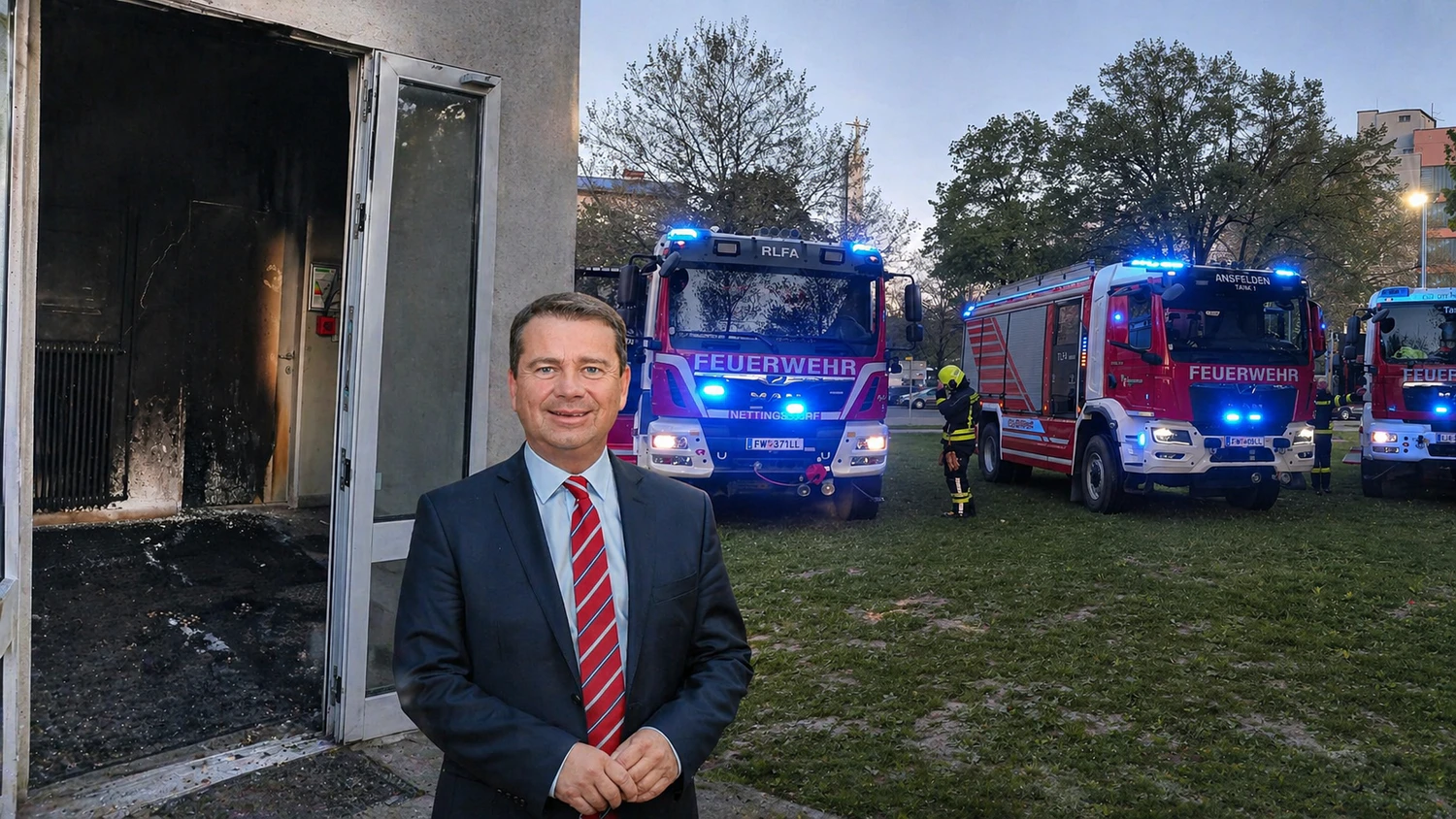 "Am Sicherheitsgipfel haben Polizei, Feuerwehr und die Schulleitung teilgenommen", berichtet Bürgermeister Christian Partoll: