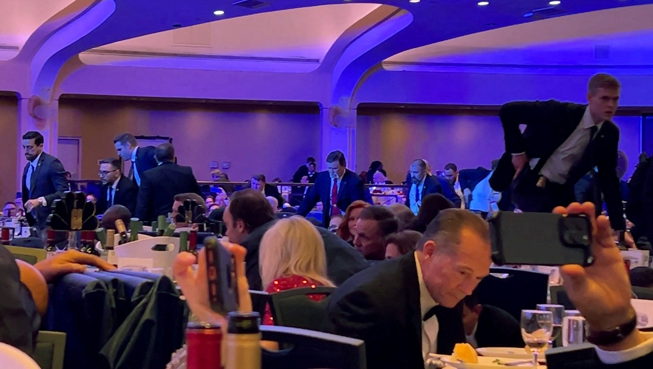 Hunderte Agenten des Secret Service waren bei der Gala in Washington anwesend.