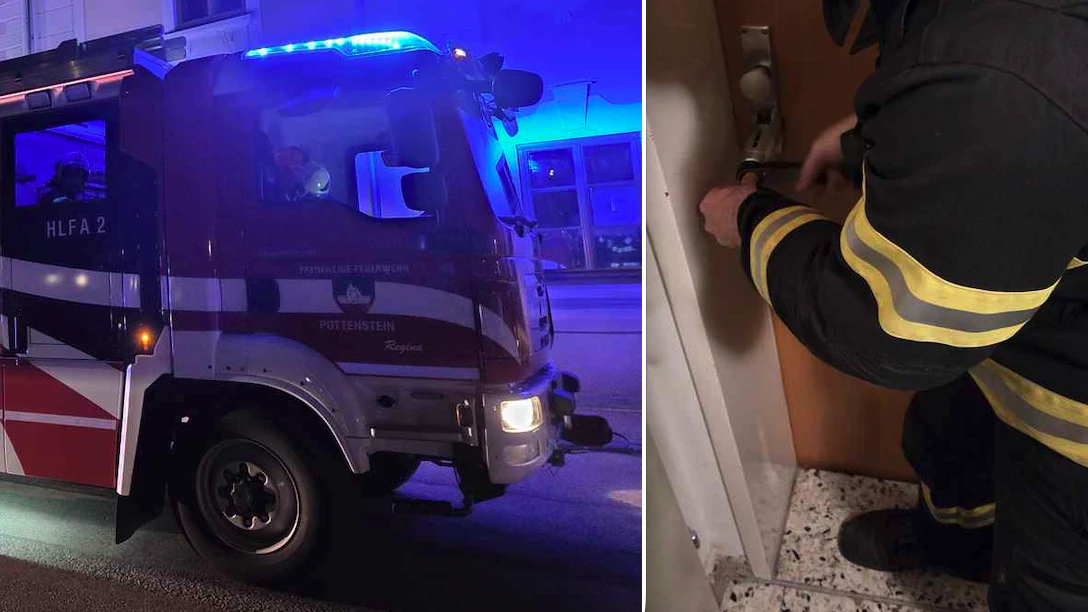 Einsatz für die Feuerwehr Pottenstein