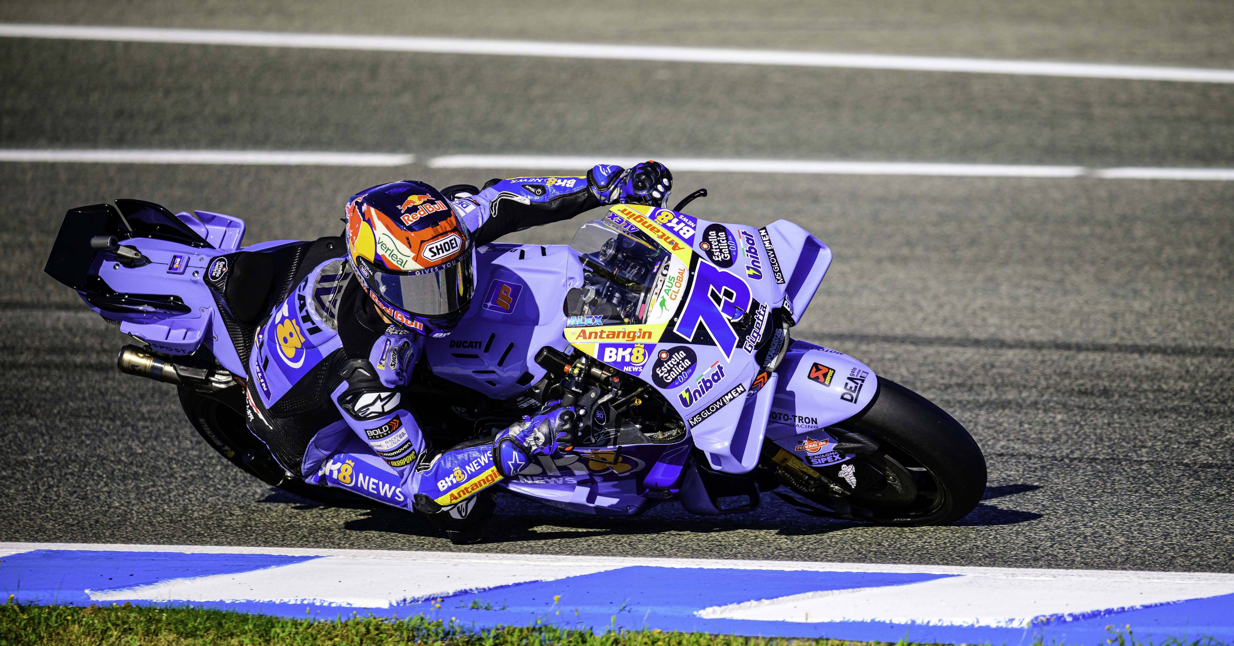 Alex Marquez triumphierte beim Rennen in Spanien. 