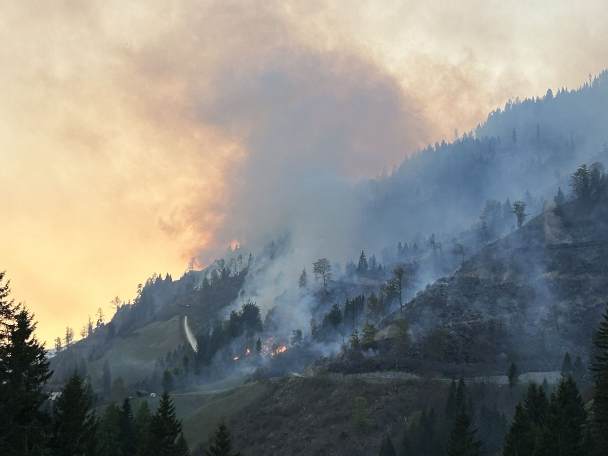 Seit Donnerstag wütet ein massiver Waldbrand im Kärntner Lesachtal.