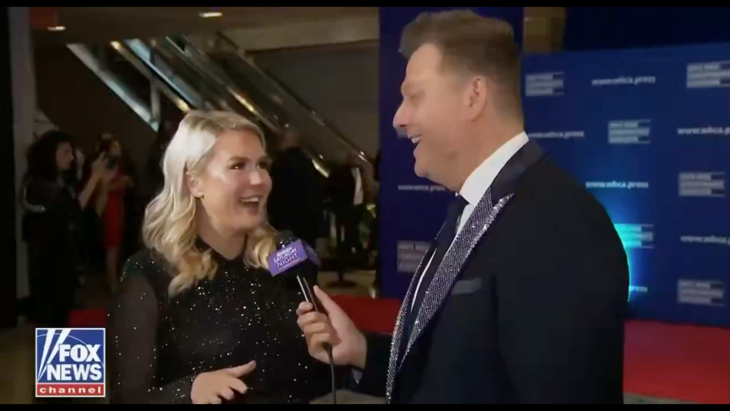 Trump-Pressesprecherin Karoline Leavitt vor dem Korrespondenten-Dinner: 