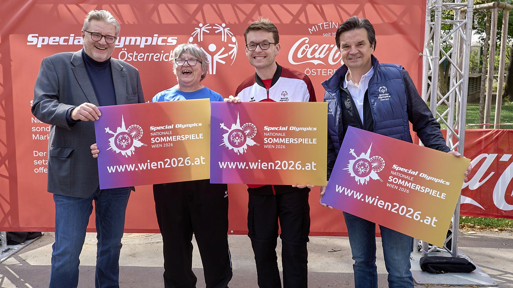 StR Peter Hacker - 8. Coca-Cola Inclusion Run, Rathausplatz, 5.04.2025 © StadtWien/Markus Wache 