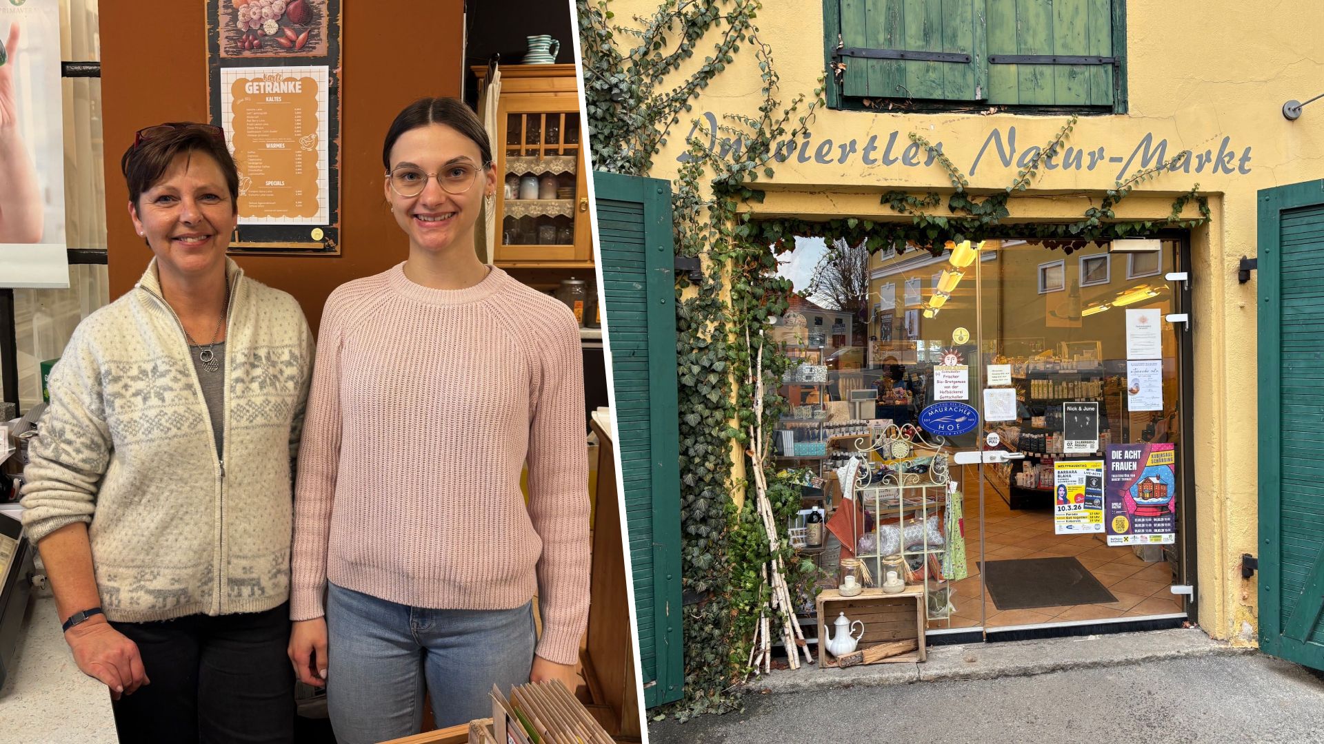Ein Familiengeschäft: Tochter Emma unterstützt ihre Mama&nbsp;Sandra Haslehner für einige Stunden im 