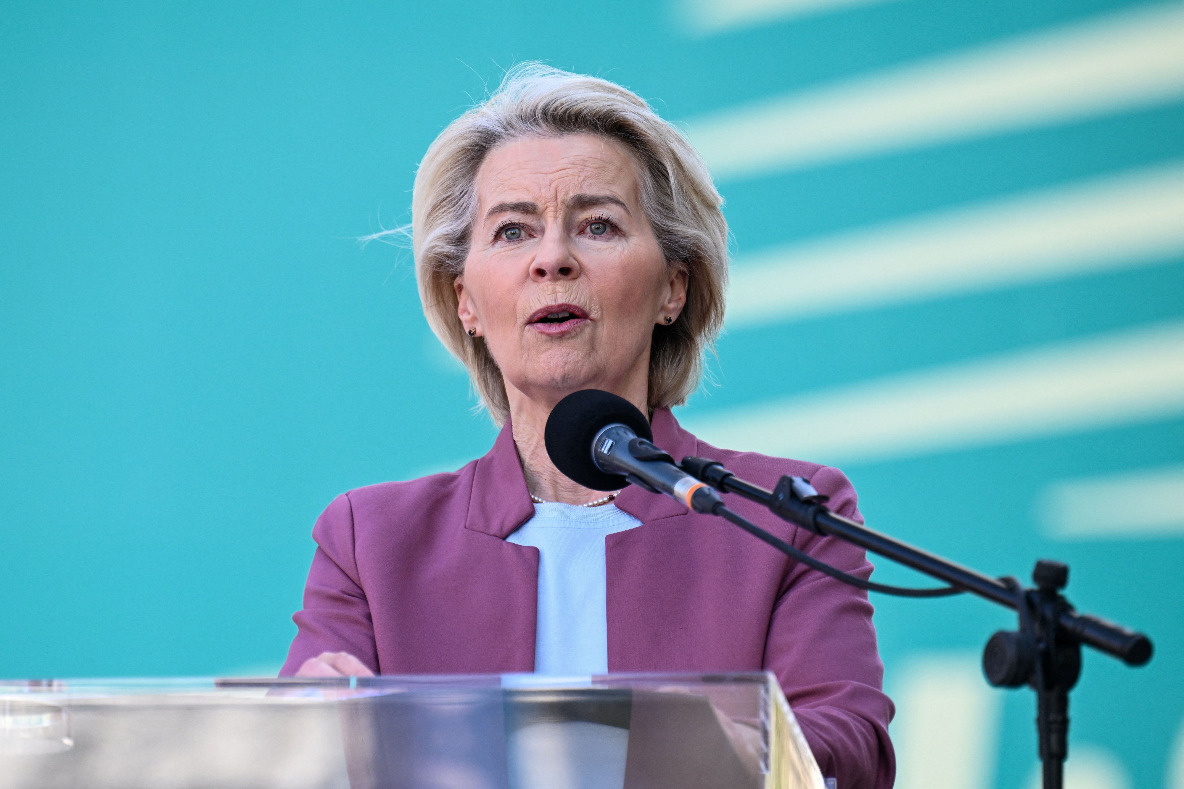 EU-Chefin Ursula von der Leyen warb für Mini-Akws.