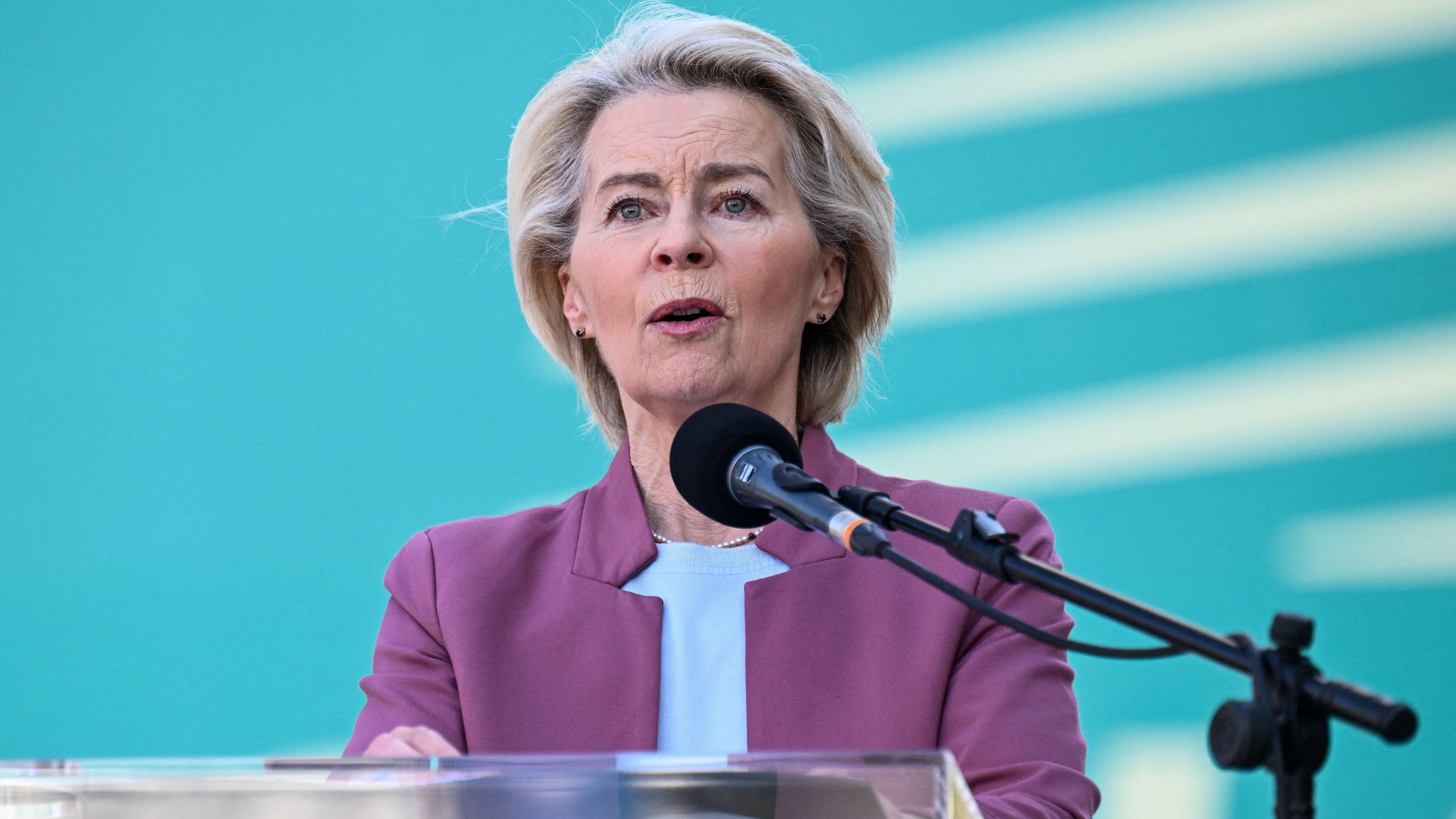 EU-Chefin Ursula von der Leyen warb für Mini-Akws.