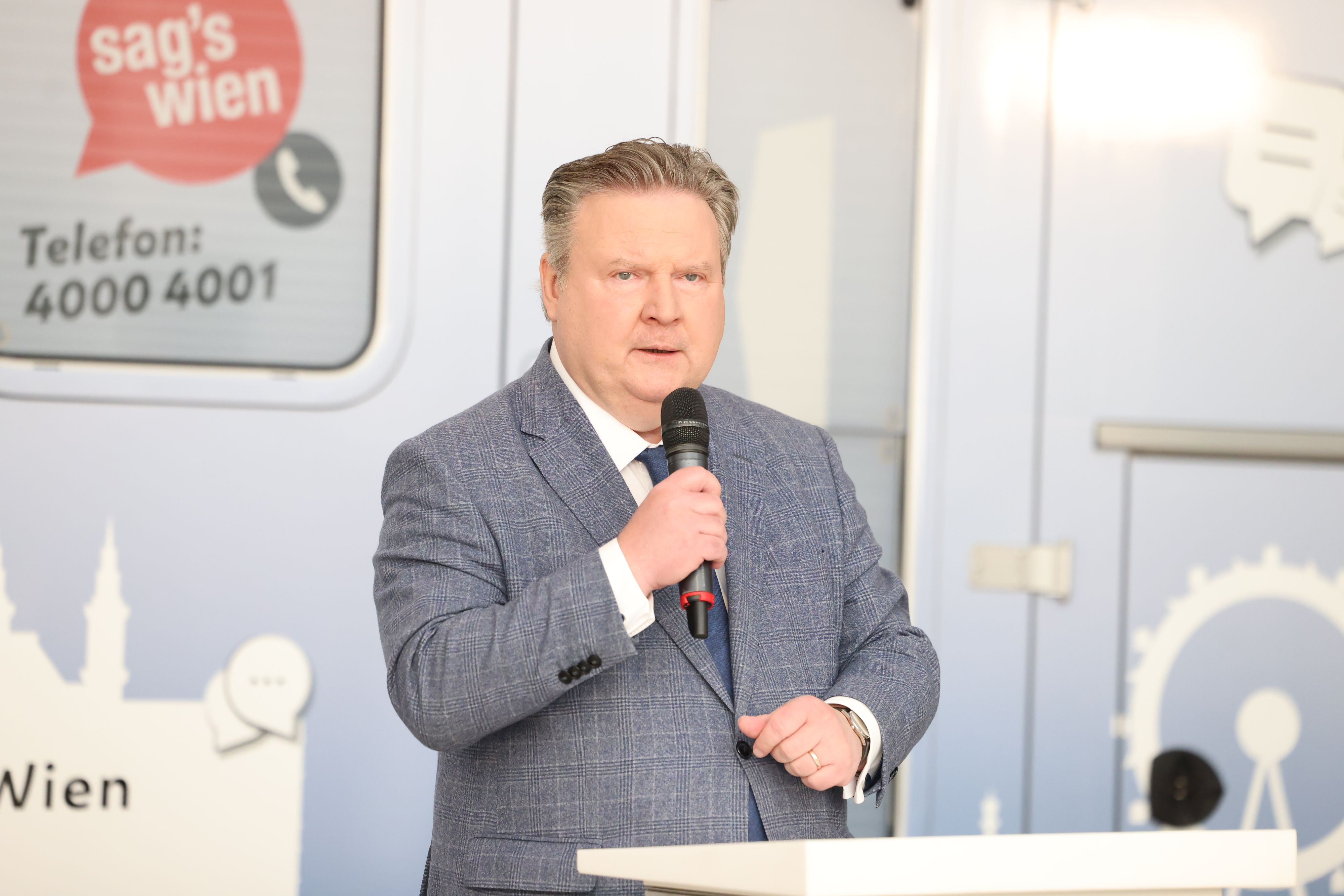 Bürgermeister Michael Ludwig (SPÖ) stellte die geplanten Maßnahmen vor.