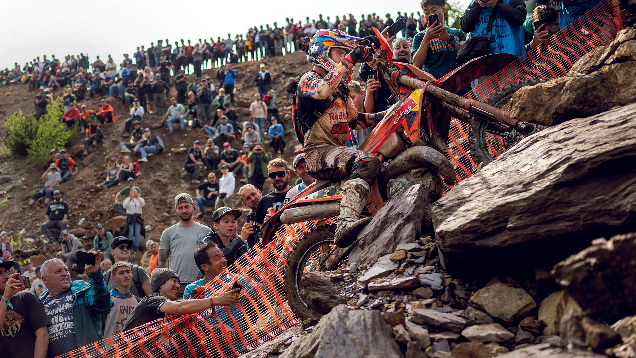 Manuel Lettenbichler performs during the Red Bull Erzbergrodeo in Eisenerz, Austria on June 2, 2024. // Joerg Mitter / Red Bull Content Pool // SI202406020715 // Usage for editorial use only // 