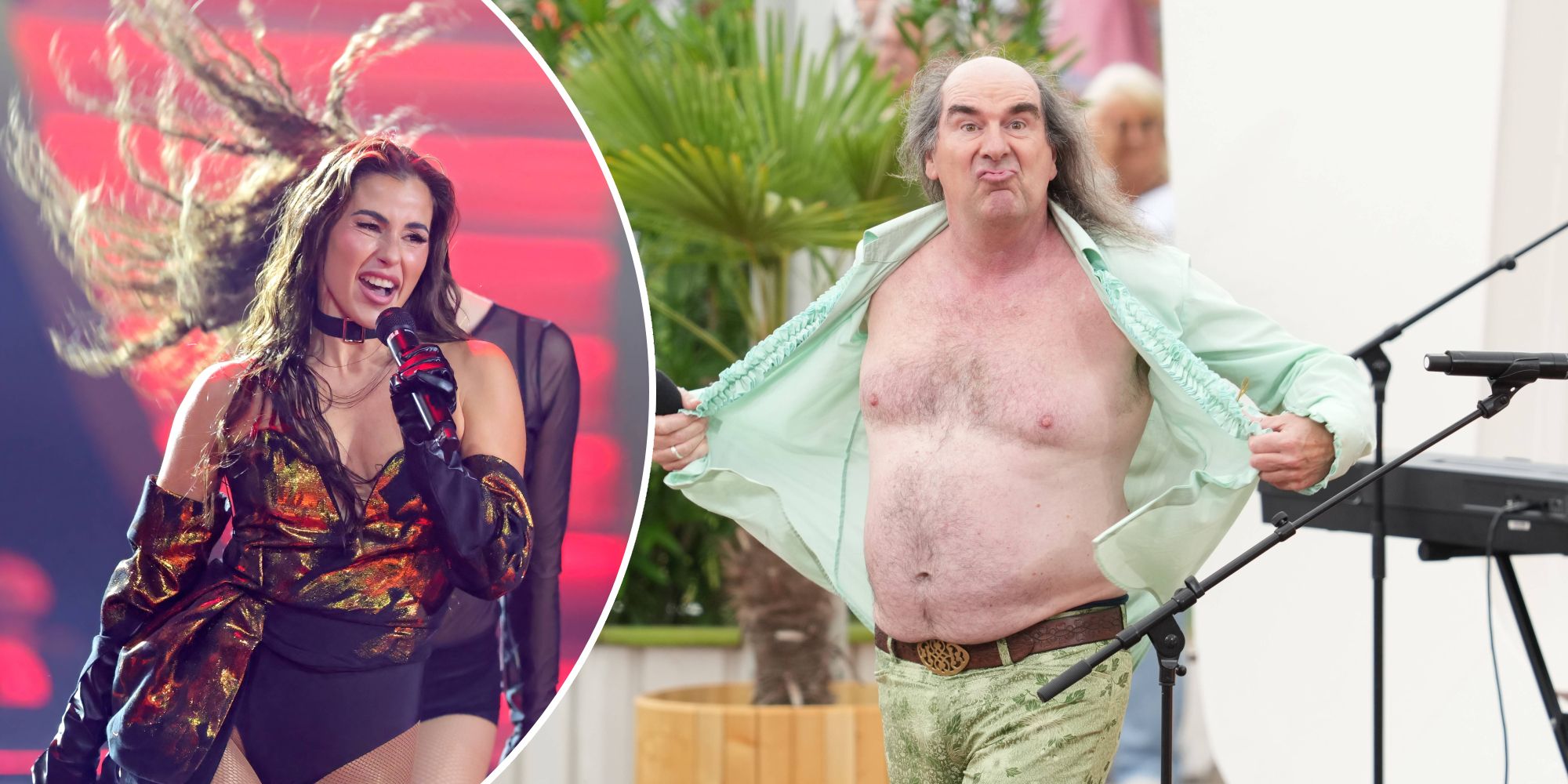 Guildo Horn feiert den Song von Sarah Engels nicht so wirklich.