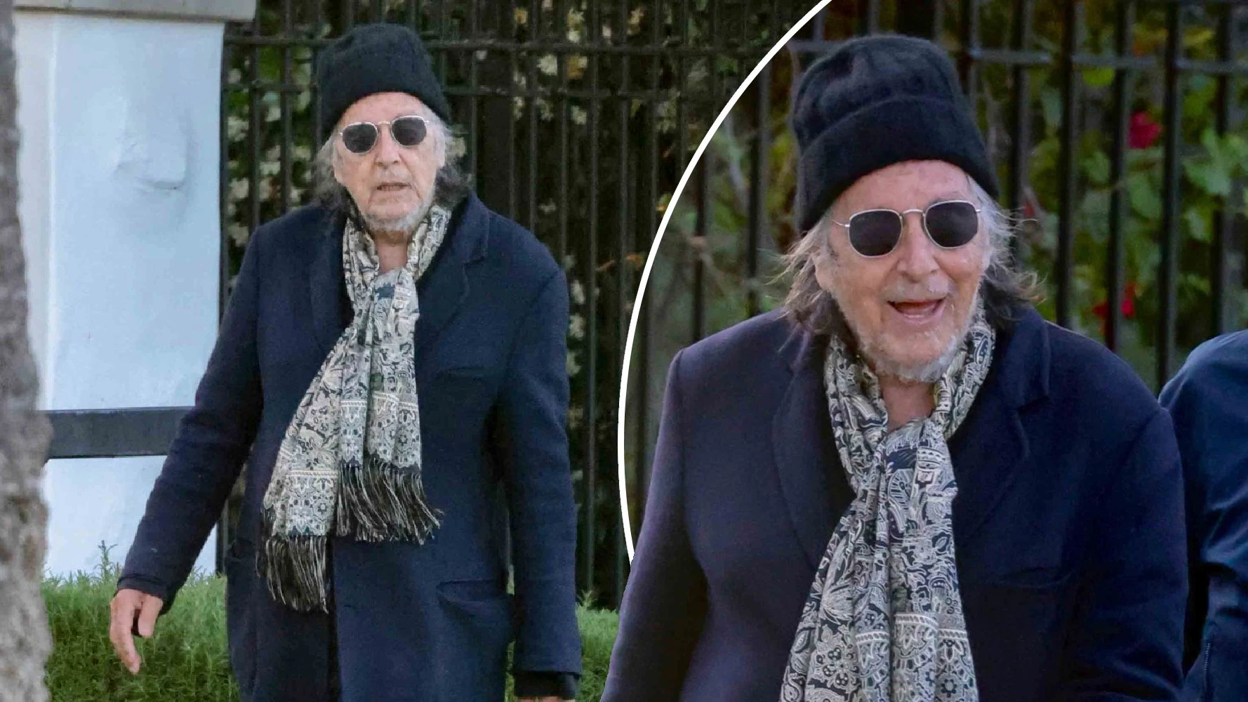 Wer spaziert hier so gut gelaunt in sein neues Lebensjahr?