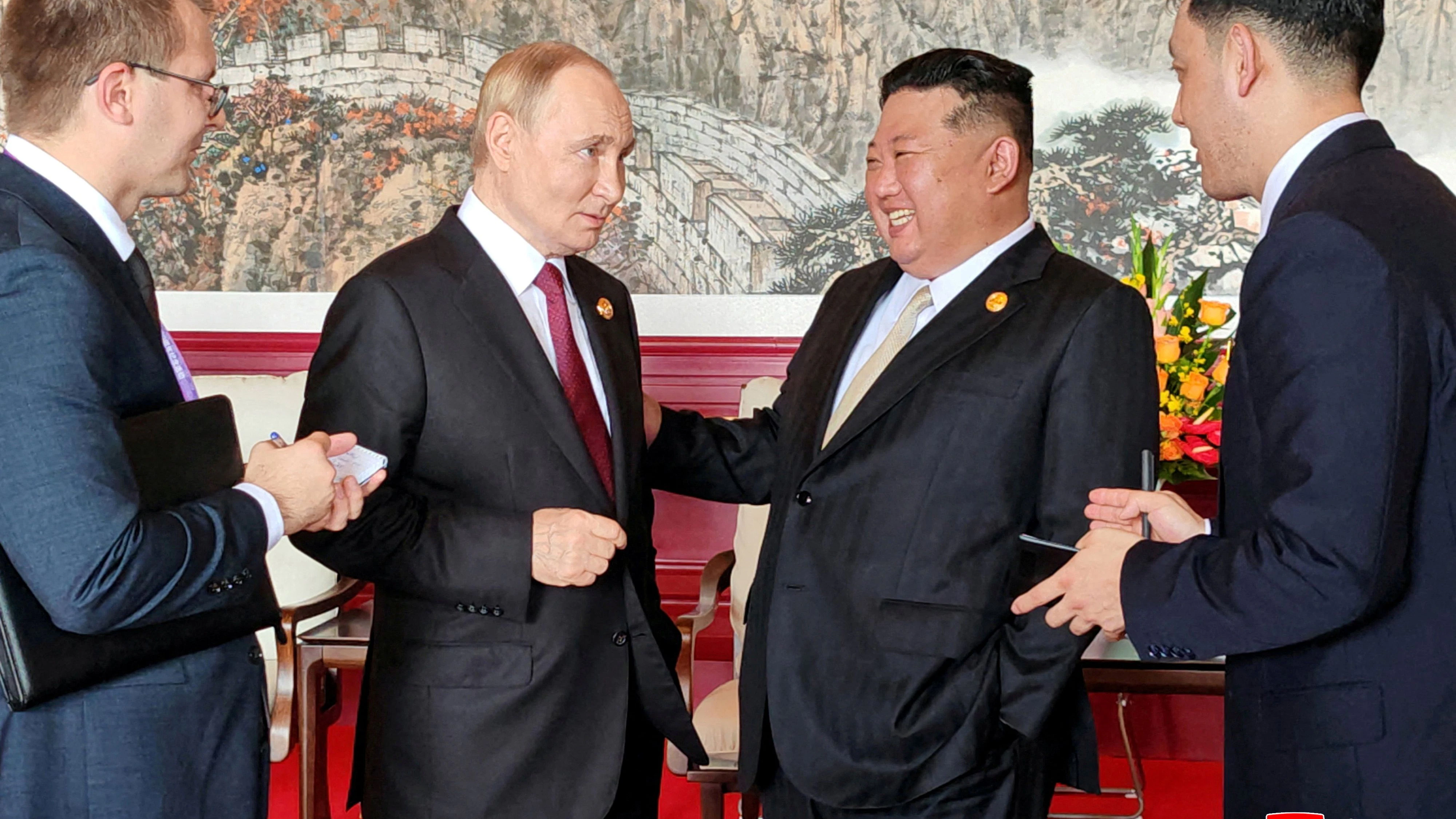 Kim Jong Un hat Putin weitere Unterstützung zugesagt. (Archivbild)