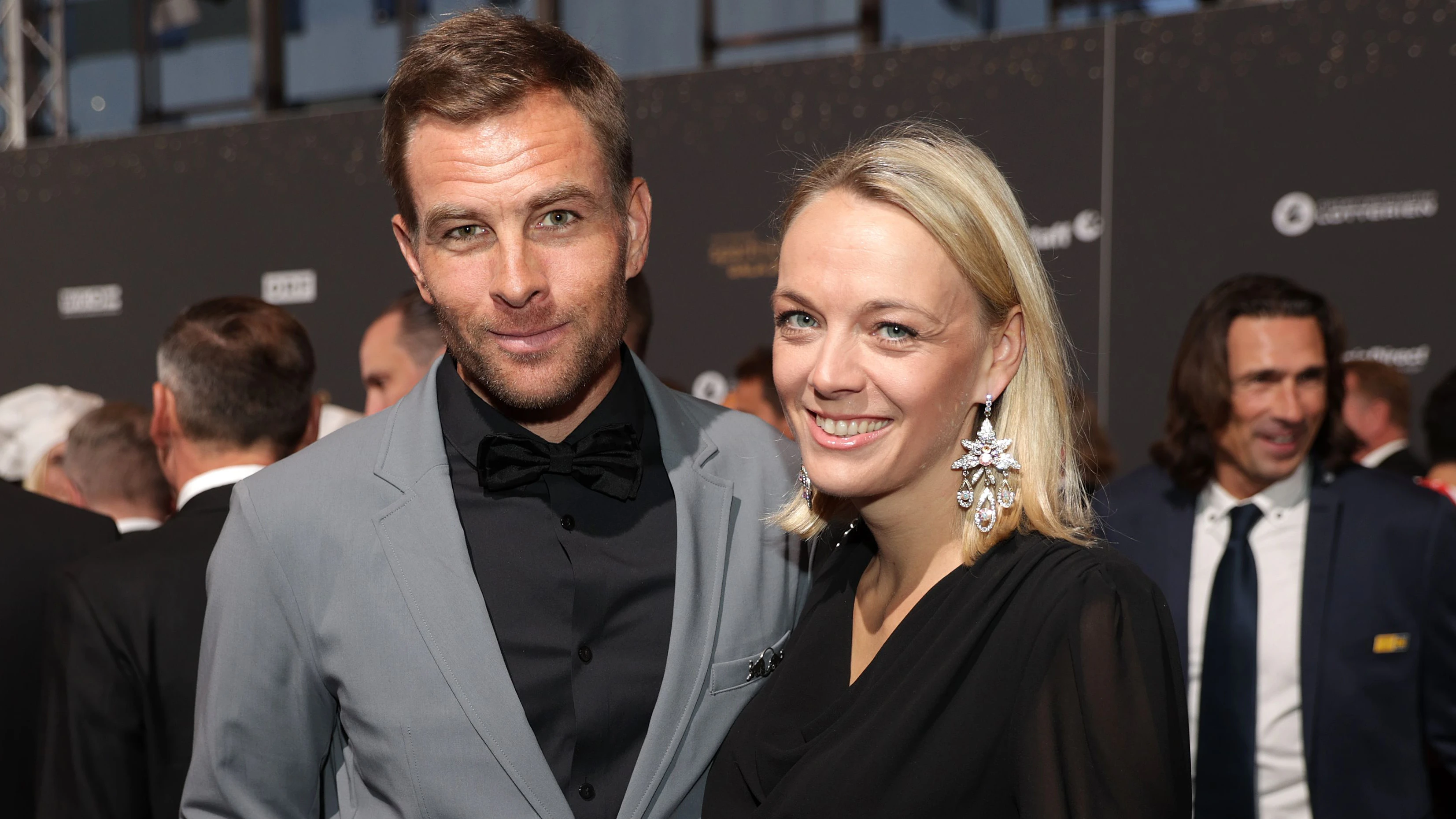 Ein Bild aus besseren Zeit: Benjamin Karl mit Frau Nina. 