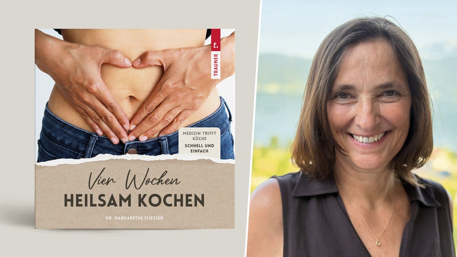 Medizinerin Margarethe Fließer verrät in ihrem Buch, wie man durchs Kochen innerlich und äußerlich aufblühen kann.