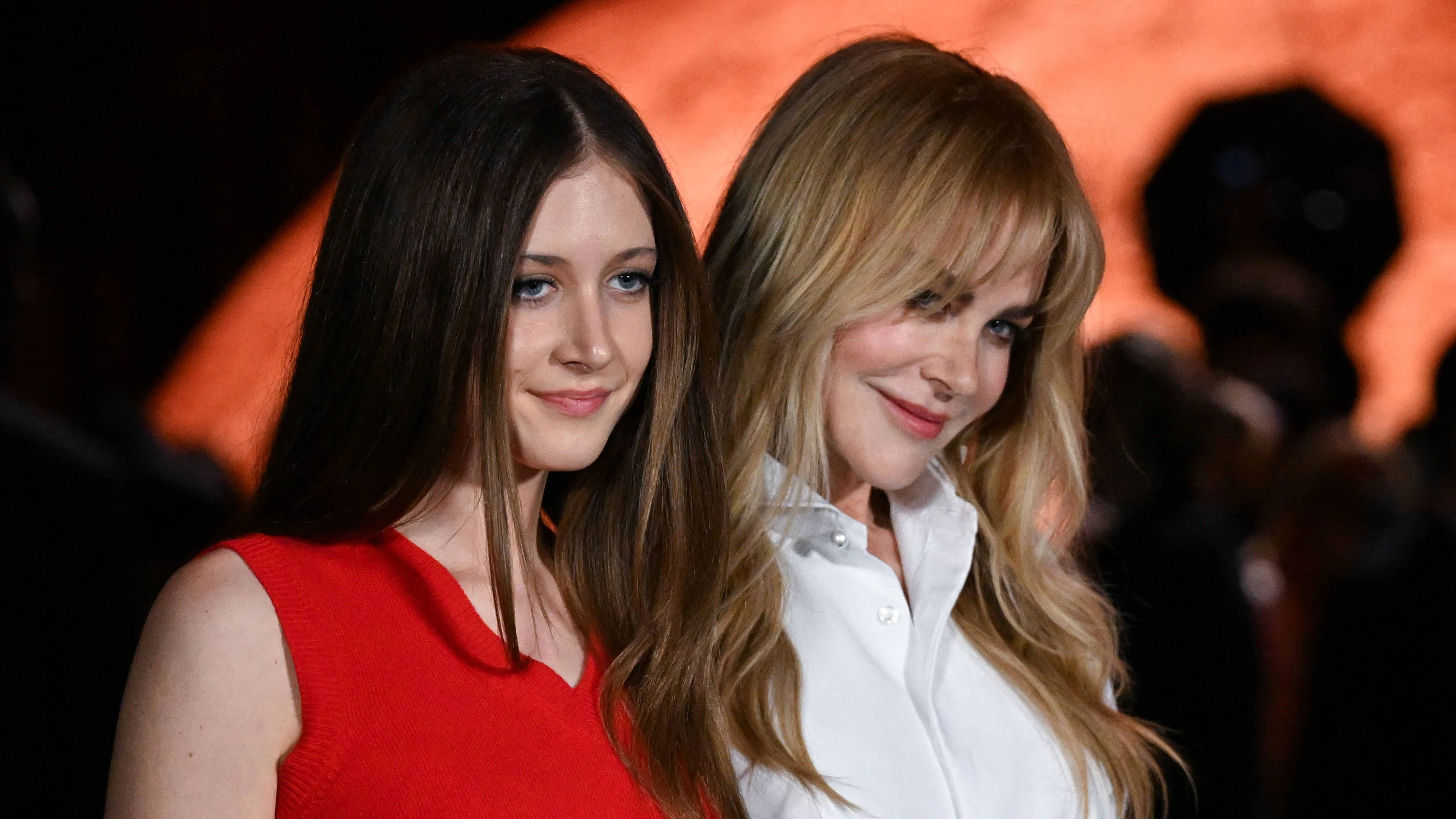 Sunday Rose Kidman-Urban und Nicole Kidman bei der Chanel Womenswear Spring/Summer 2026 Show während der Paris Fashion Week im Oktober 2025.