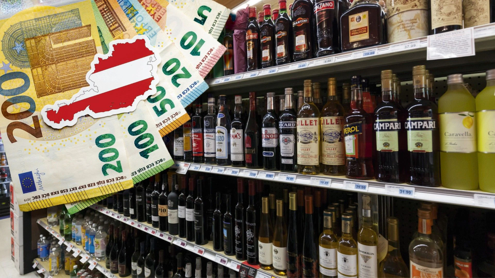 In Österreich wird harter Alkohol teurer - der Staat erhöht die Steuern, um das Budget zu sanieren.