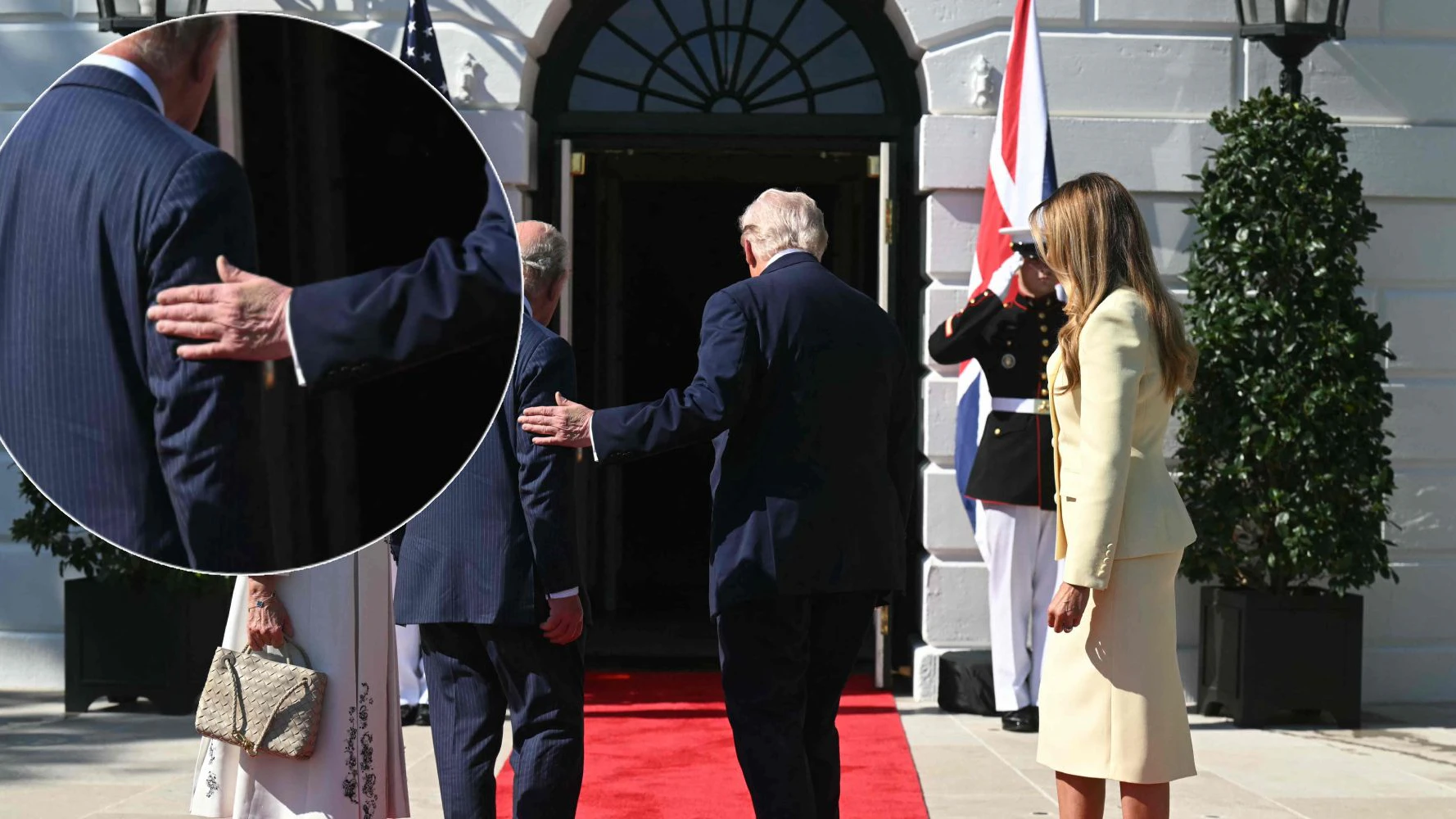 Diese Berührung ist eigentlich ein Tabu.