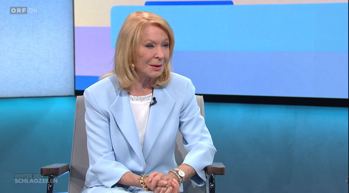 Gerda Rogers verrät im ORF-Talk, warum ihre Ehen gescheitert sind