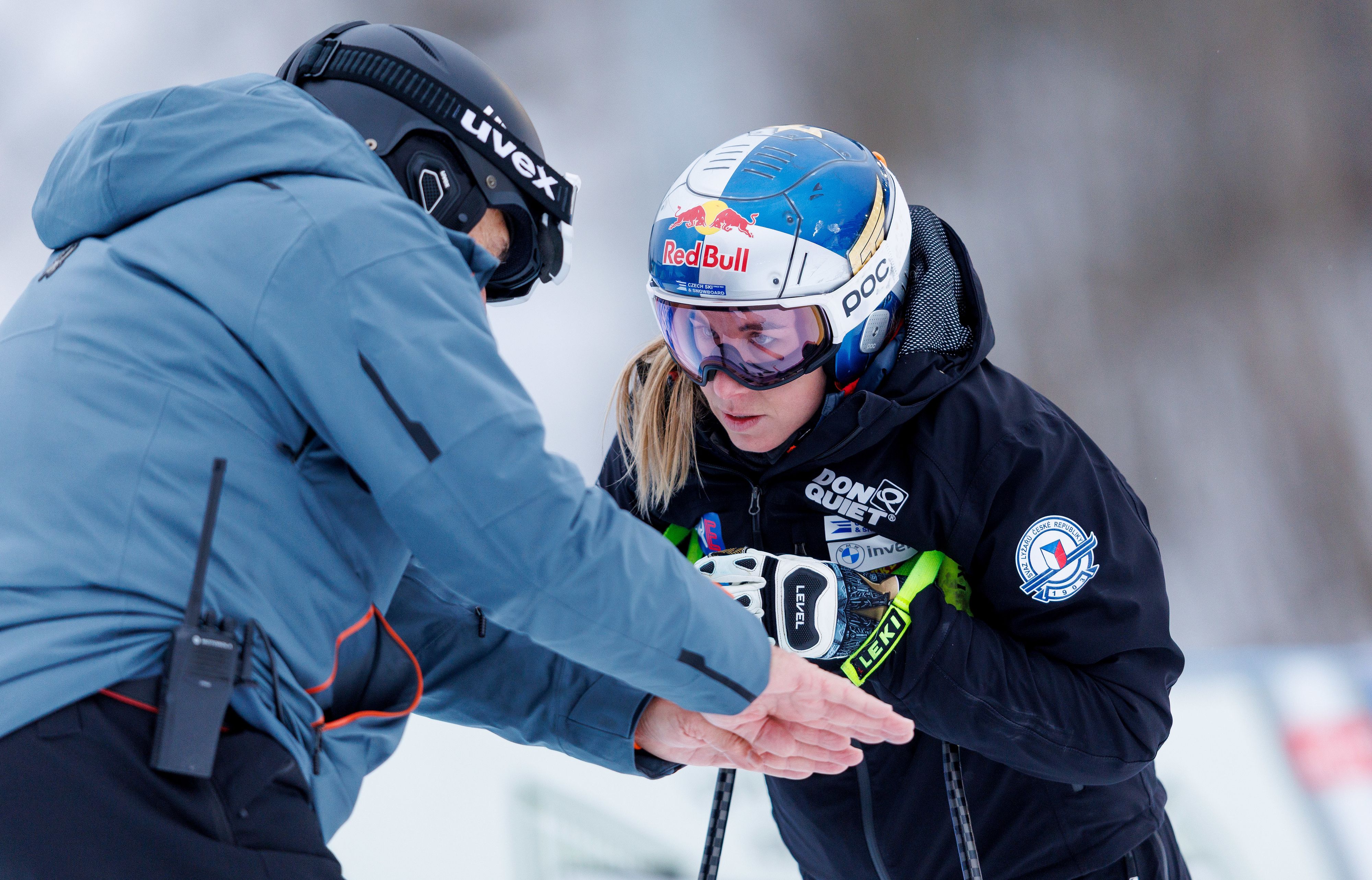 Ledecka reagiert auf eine durchwachsene Saison.