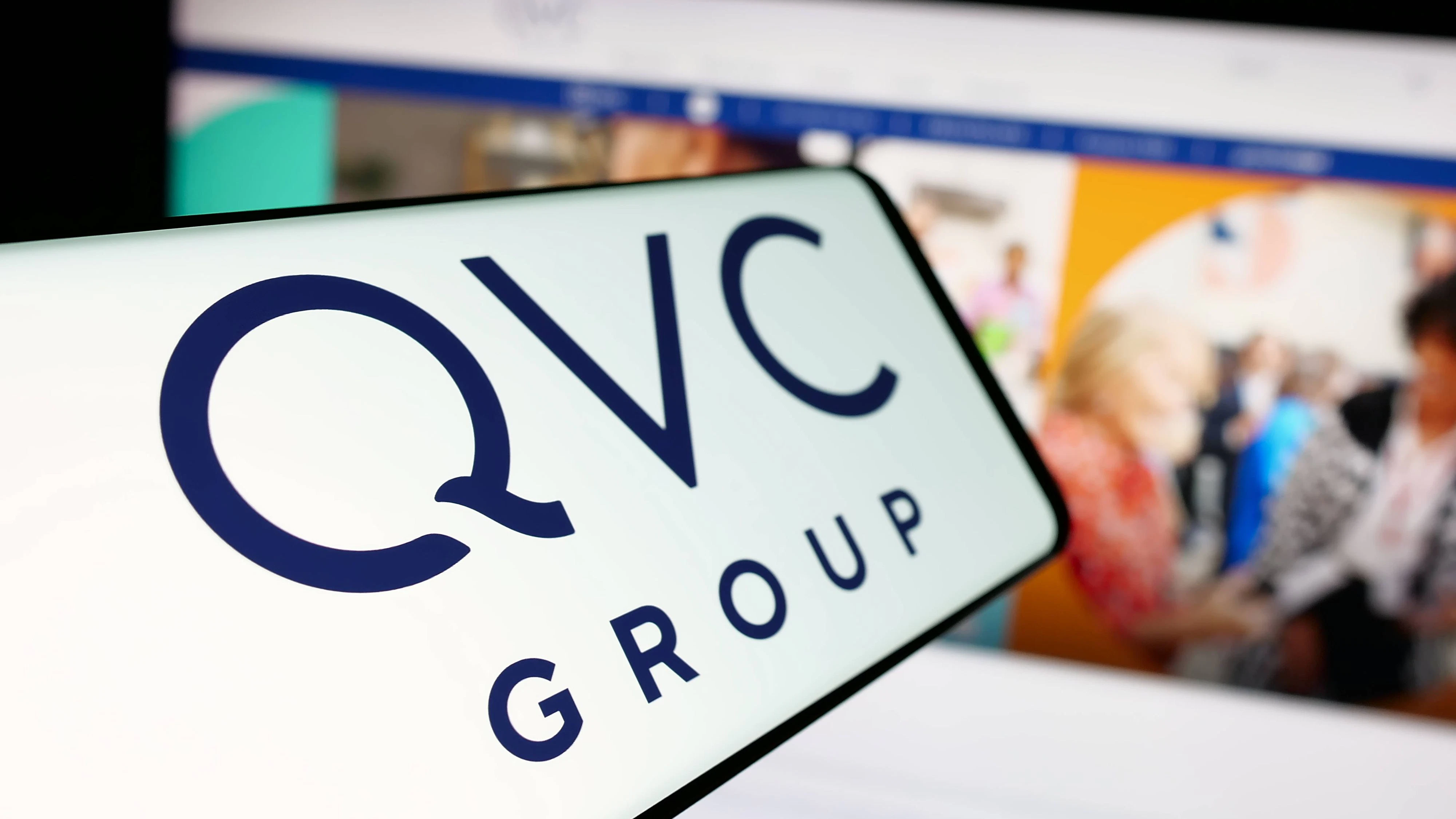 Photo illustration in Germany - 07 Jun 2025 In this photo illustration, a smartphone with the logo of US media company QVC Group Inc. is seen on screen in front of website. Germany Copyright: xTimonxSchneiderx/xSOPAxImagesx TSCHNEIDER_52546 QVC Group P4910030