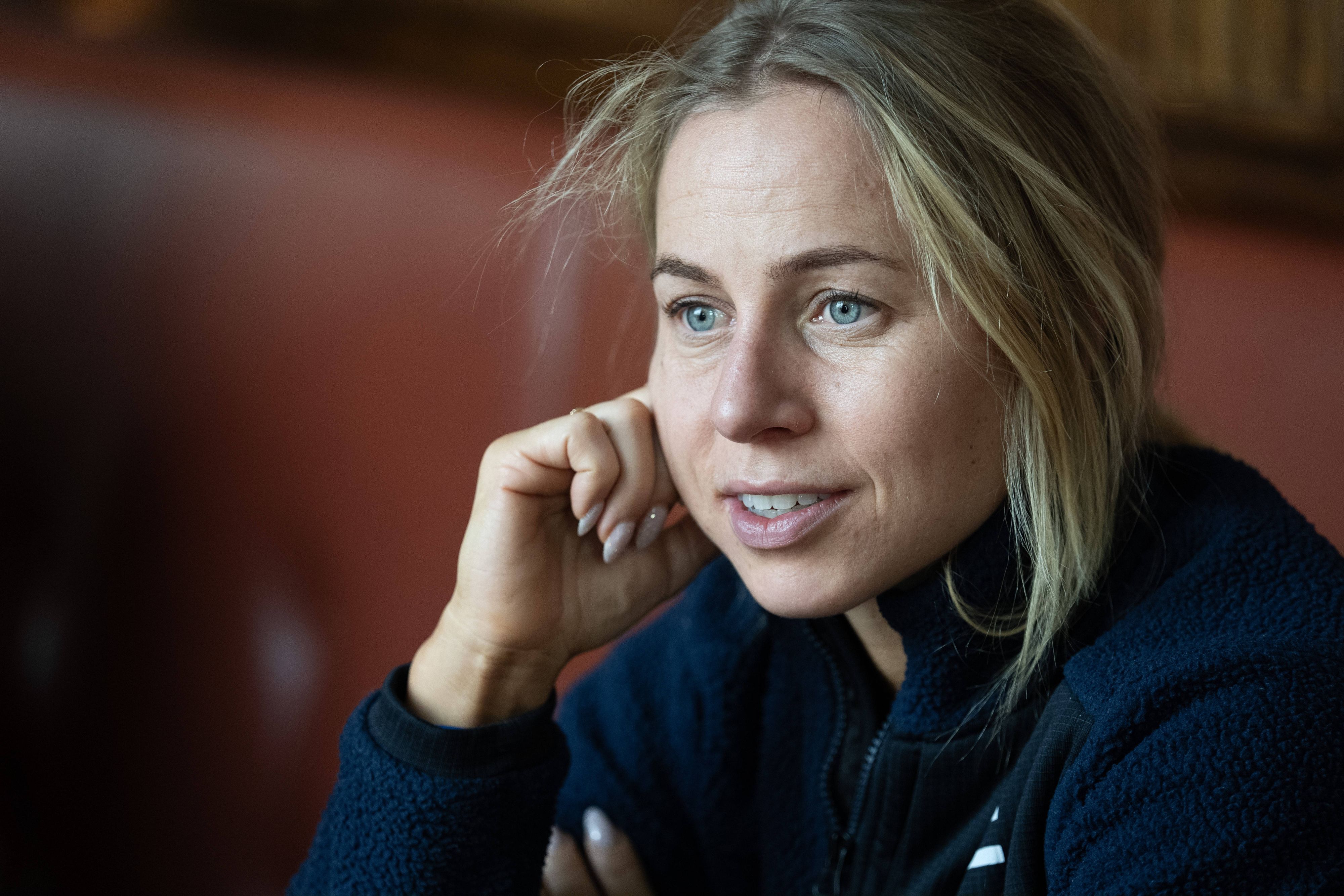 Die norwegische Biathlon-Ikone Biril Eckhoff. 