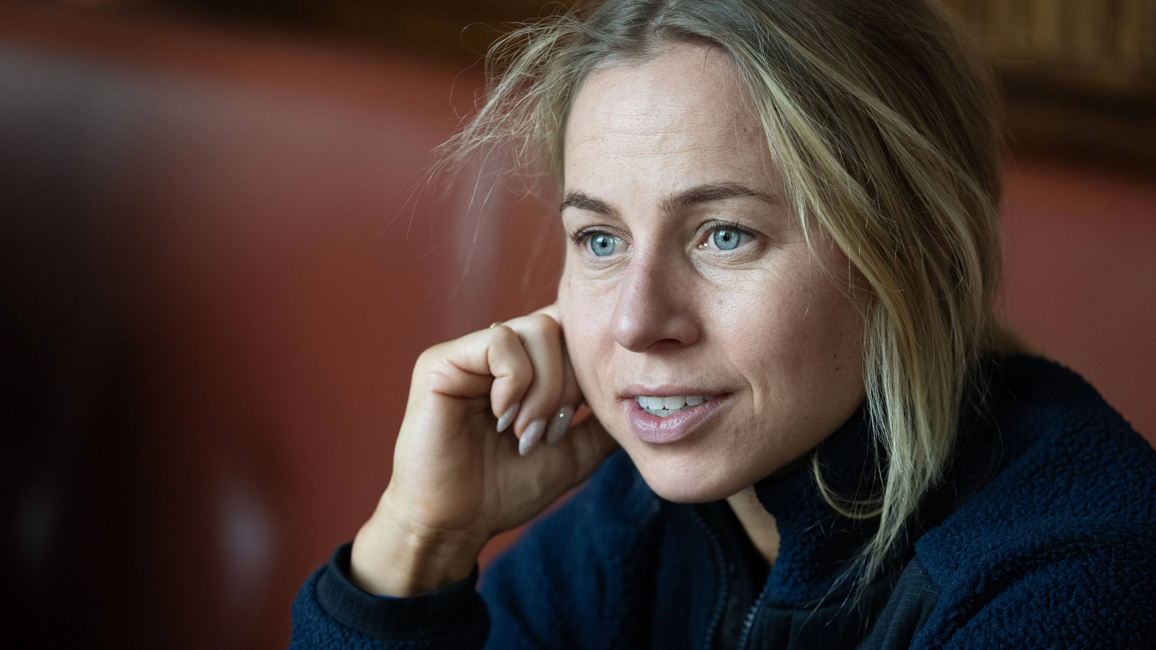 Die norwegische Biathlon-Ikone Biril Eckhoff. 