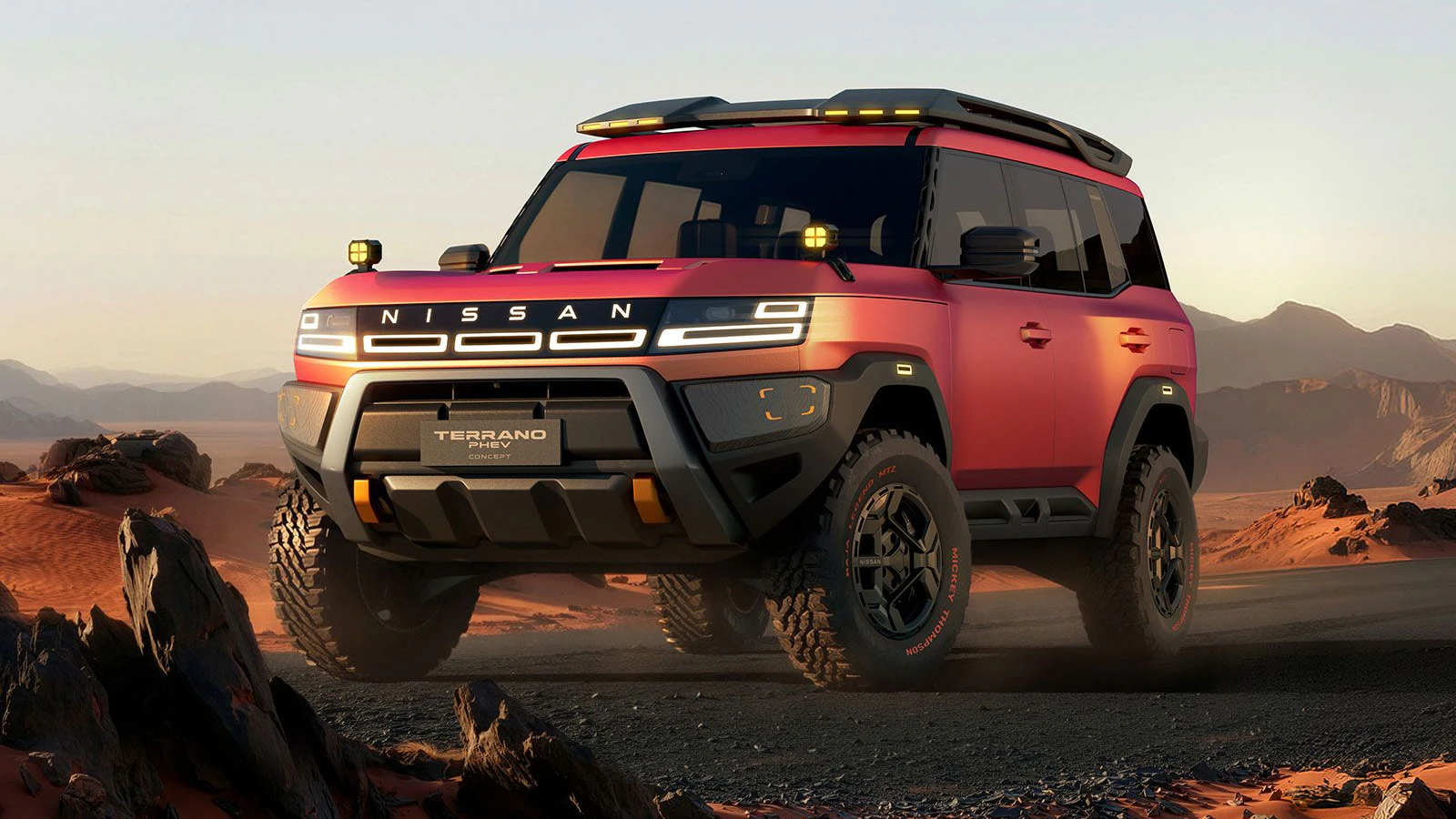 Der Nissan Terrano PHEV Concept  bringt einen traditionsreichen Namen in die Zukunft.