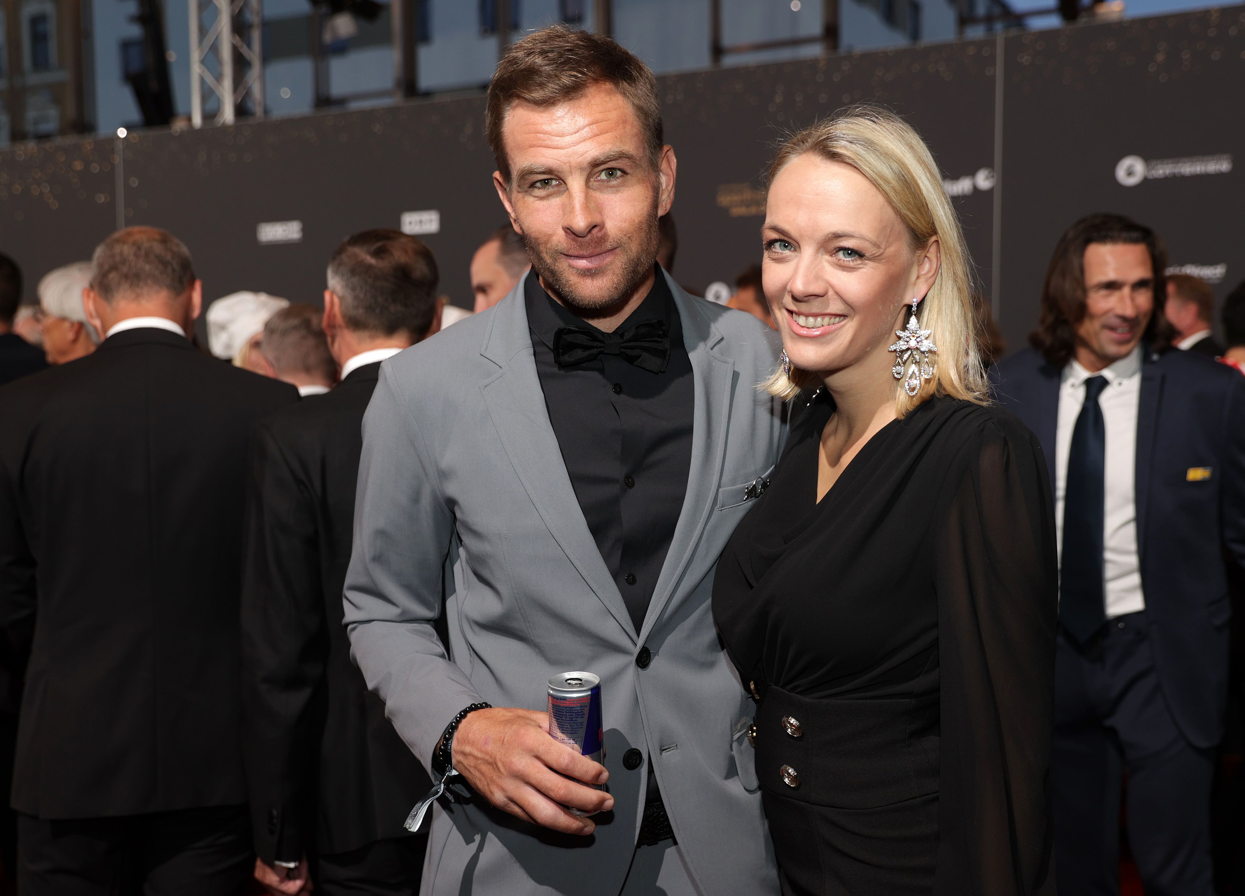 Benjamin Karl mit Gattin Nina.