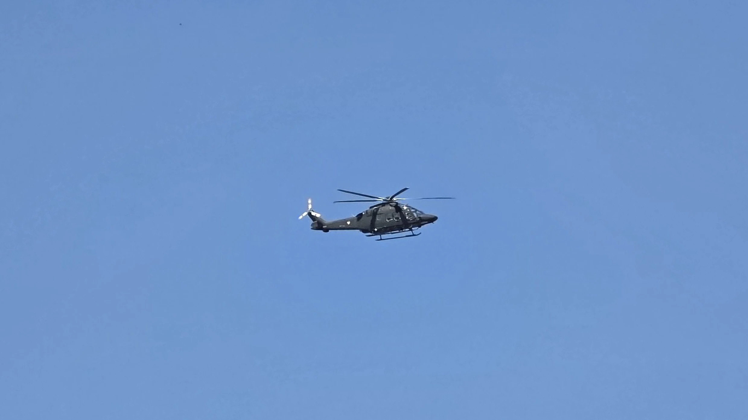 Der AW169 "Lion" wurde über Wien gesichtet.