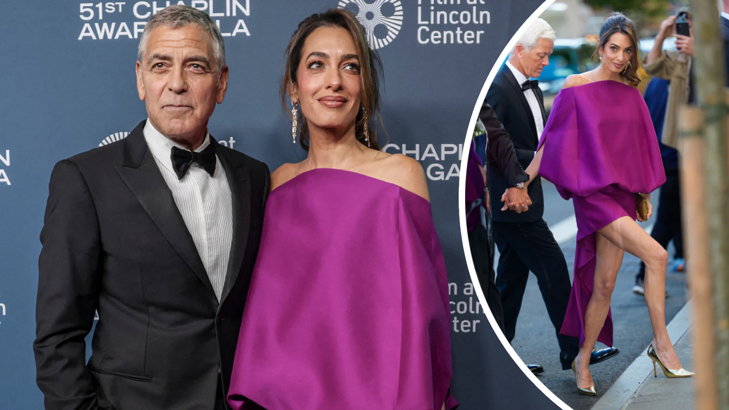 Amal Clooney zog bei ihrem Auftritt alle Blicke auf sich.