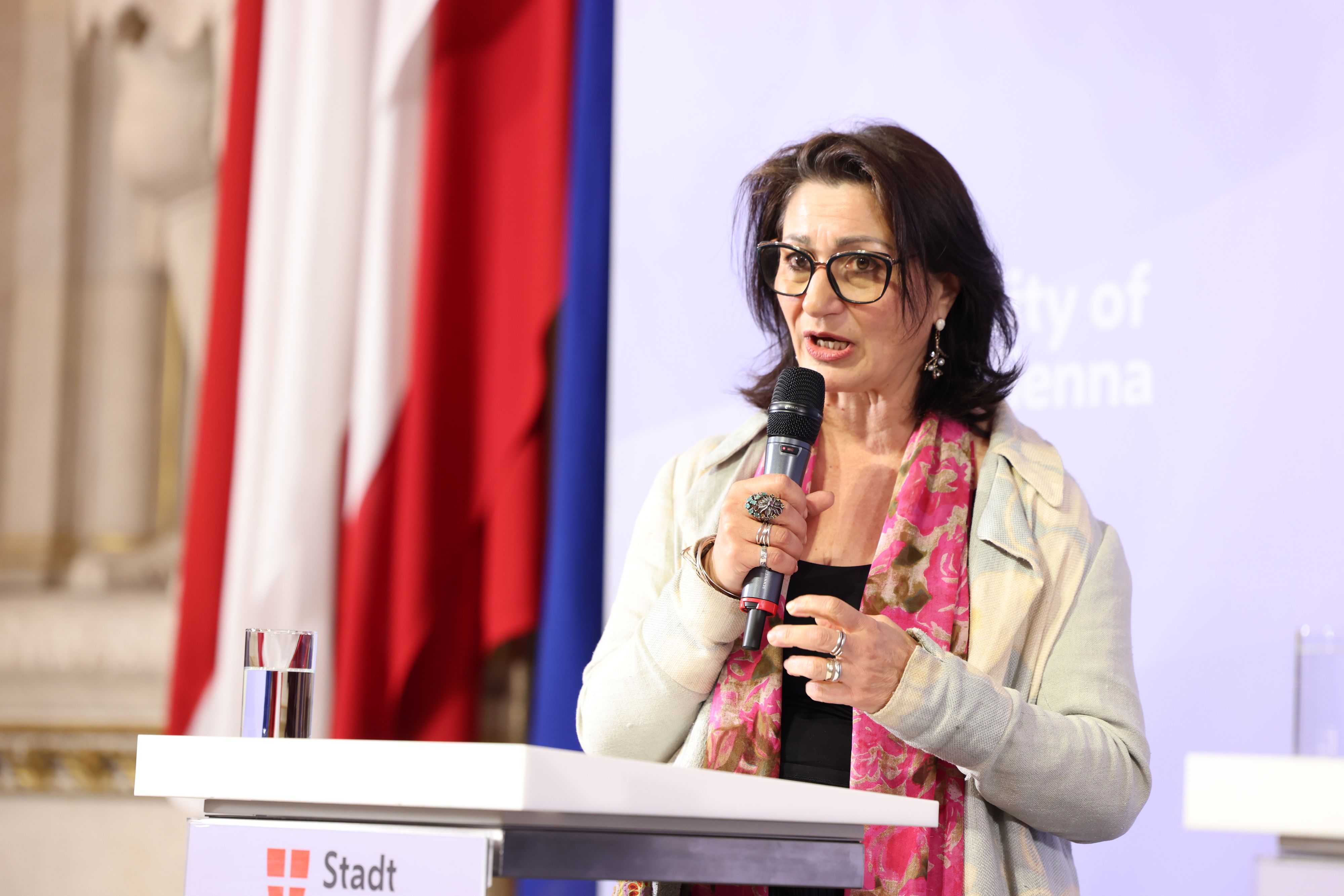 Kulturstadträtin Veronica Kaup-Hasler musste Spaßmaßnahmen verteidigen.