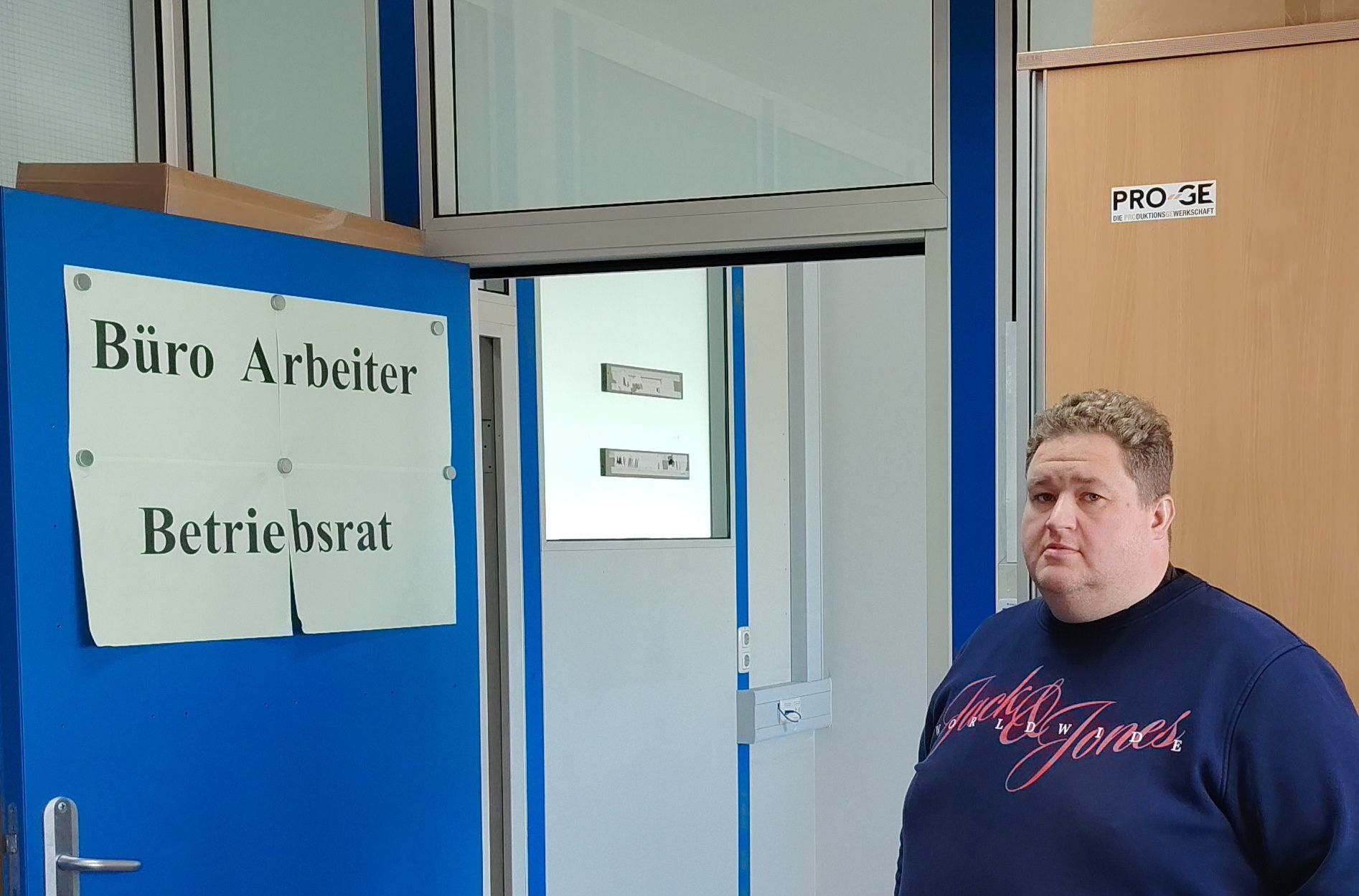 Martin Bunzengruber, Vorsitzender des Arbeiterbetriebsrats