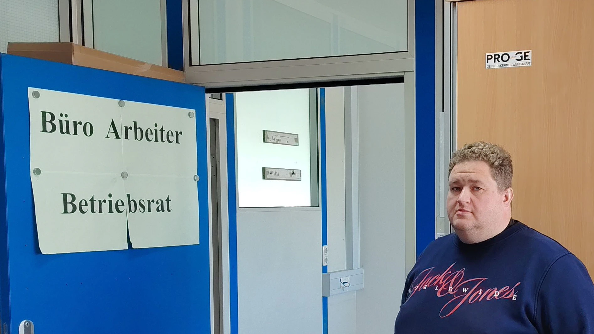 Martin Bunzengruber, Vorsitzender des Arbeiterbetriebsrats