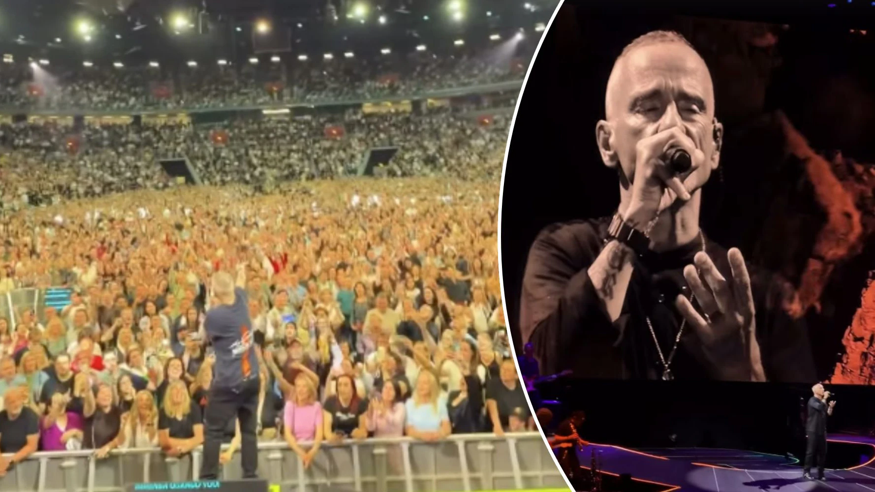 Heute.at - Ramazzotti feiert Zagreb, Wien schaut durch die Finger